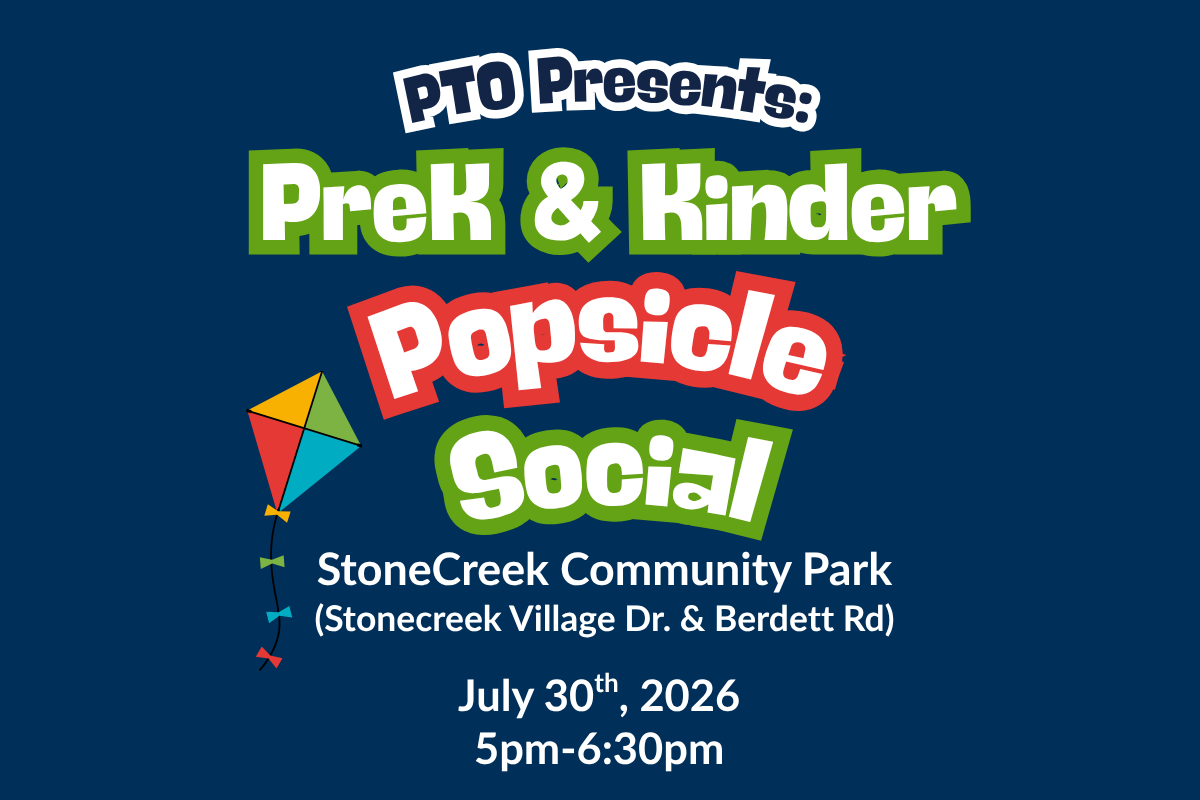 Pk and Kinder Popsicles in the Park