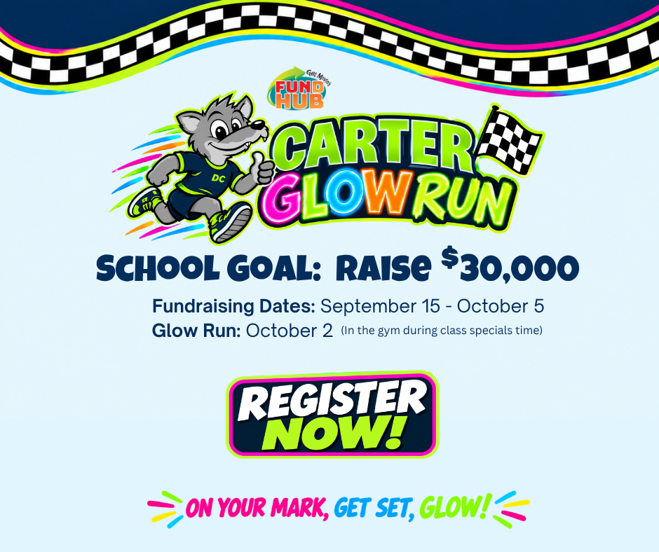 Register for the Carter Glow Run!