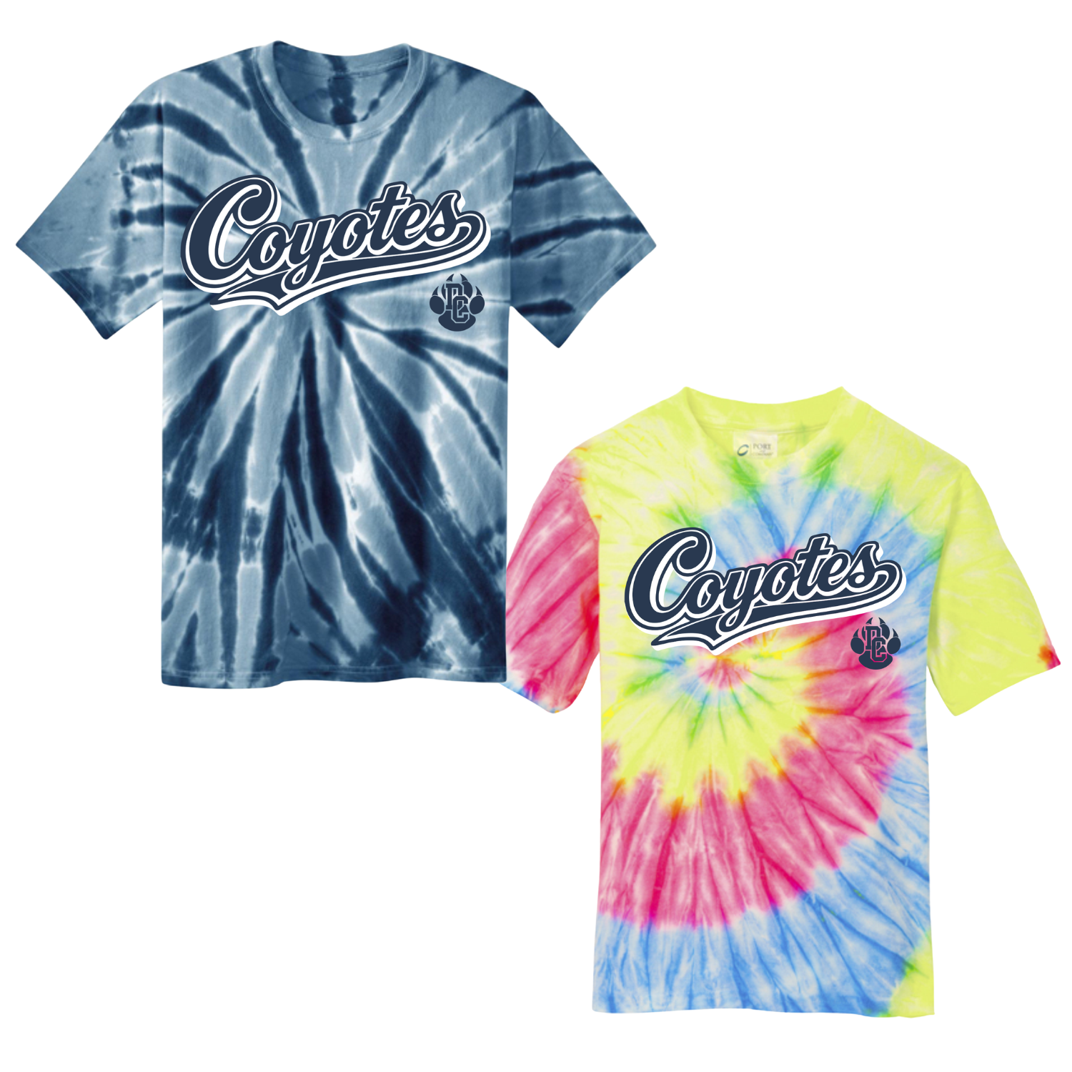 Coyotes Tie Dye Tshirt