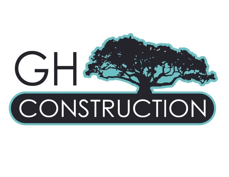 GH Construction logo with a stylized tree above the company name