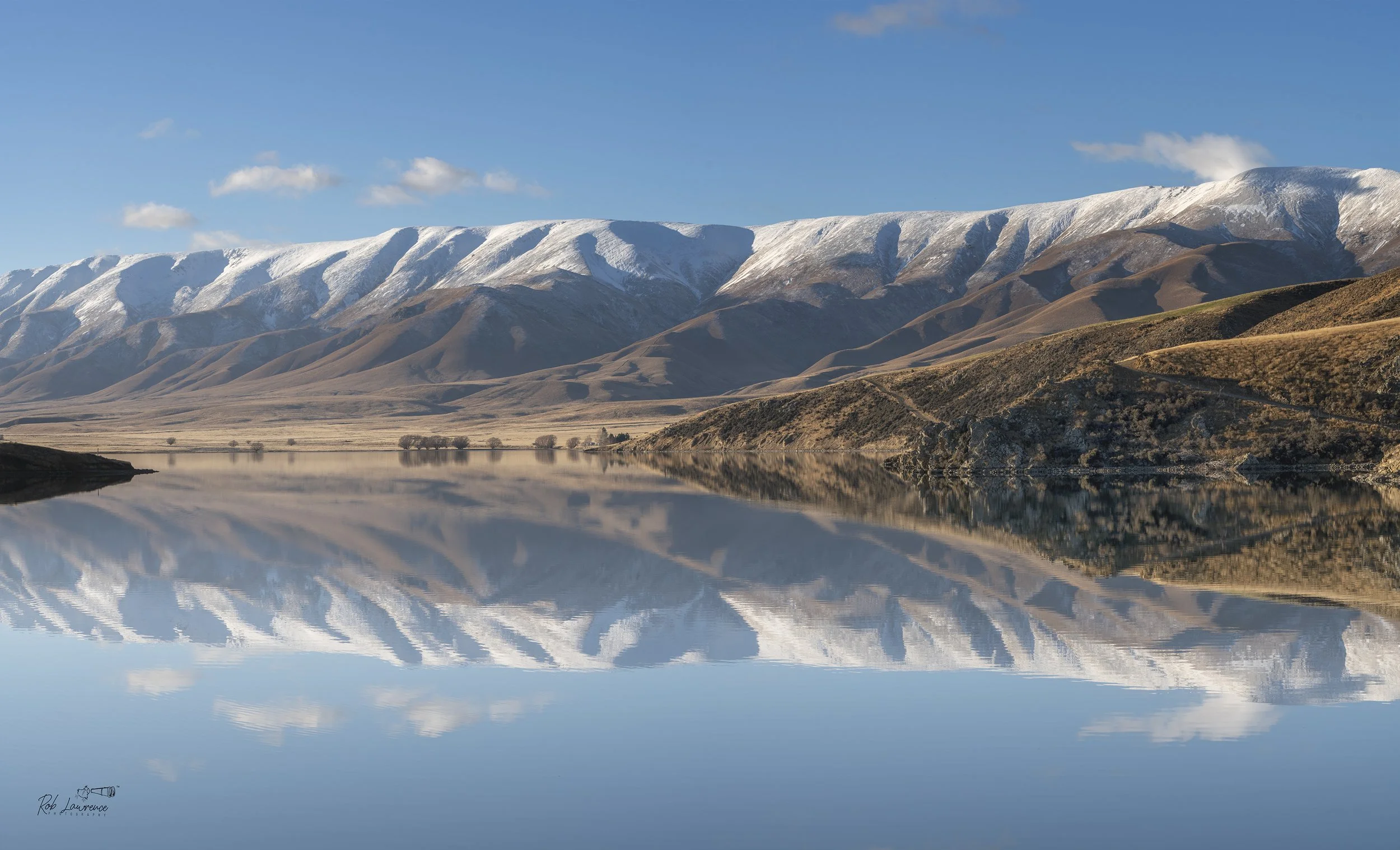 Hawkdun Ranges from the  Falls Dam
near Ranfurly Otago 