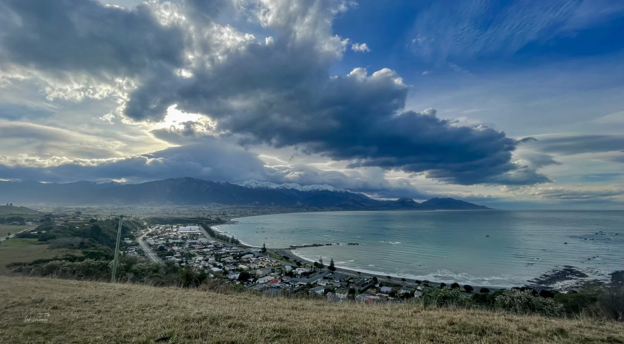Over looking Kaikoura from watertower lookout 