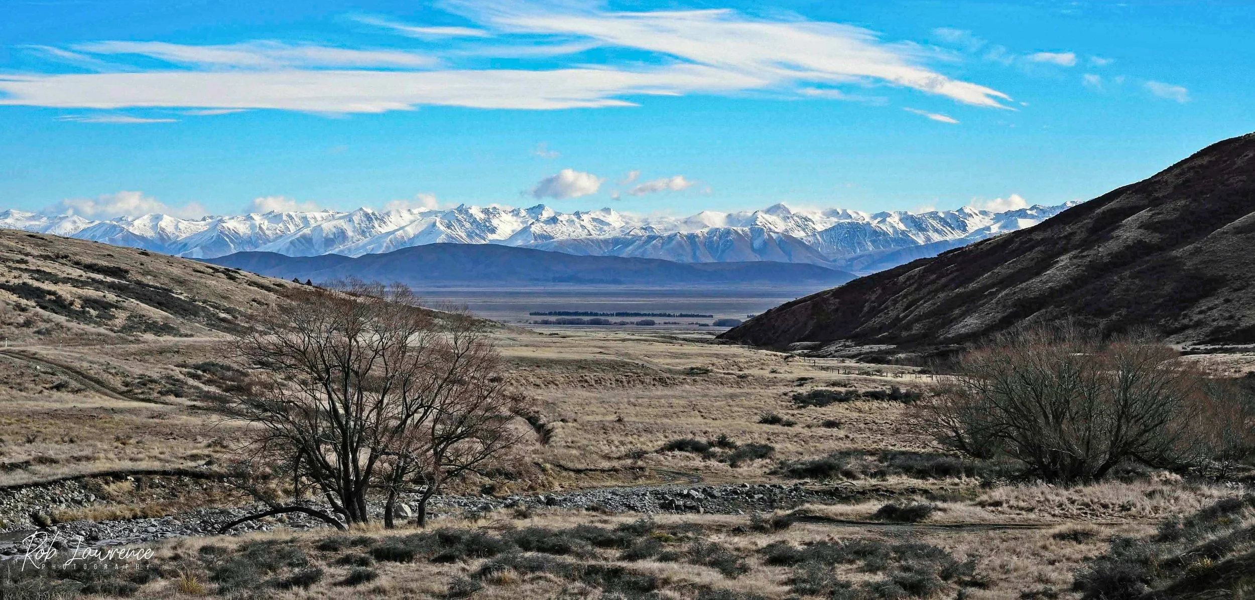 McKenzie Pass looking into the the McKenzie basin and the Southern Alps 