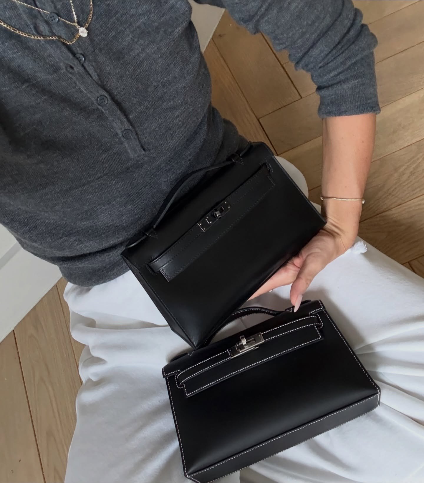 Two moods, same palette. When you can&rsquo;t pick a favourite&hellip; don&rsquo;t 🖤
✉️ Chat to shop with us! 
🛒Prime Catalogue | https://primeconciergellc.netlify.app
Content Capture | @primeconcierge_ 

*not affiliated with any of the brands*

__