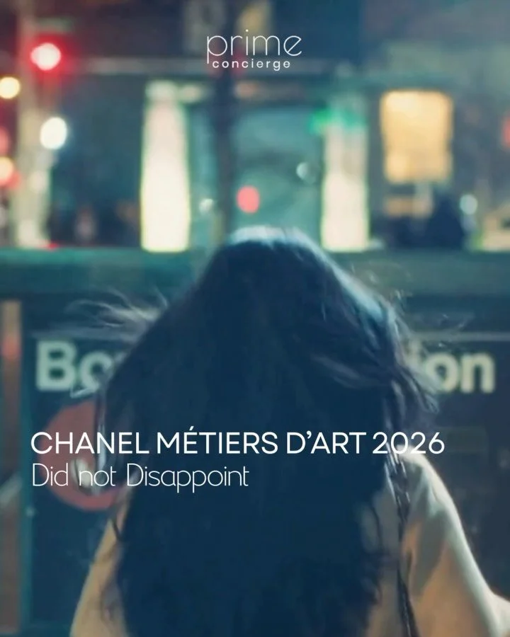 @matthieu_blazy did so good. The CHANEL train delivered: elevated casual denim, iconic suits, leopard tweed, and bags styled in pairs.
M&eacute;tiers d&rsquo;Art 2026
Credit | @chanelofficial @voguemagazine @outlandermagazine 

#CHANELMetiersdArt #CH
