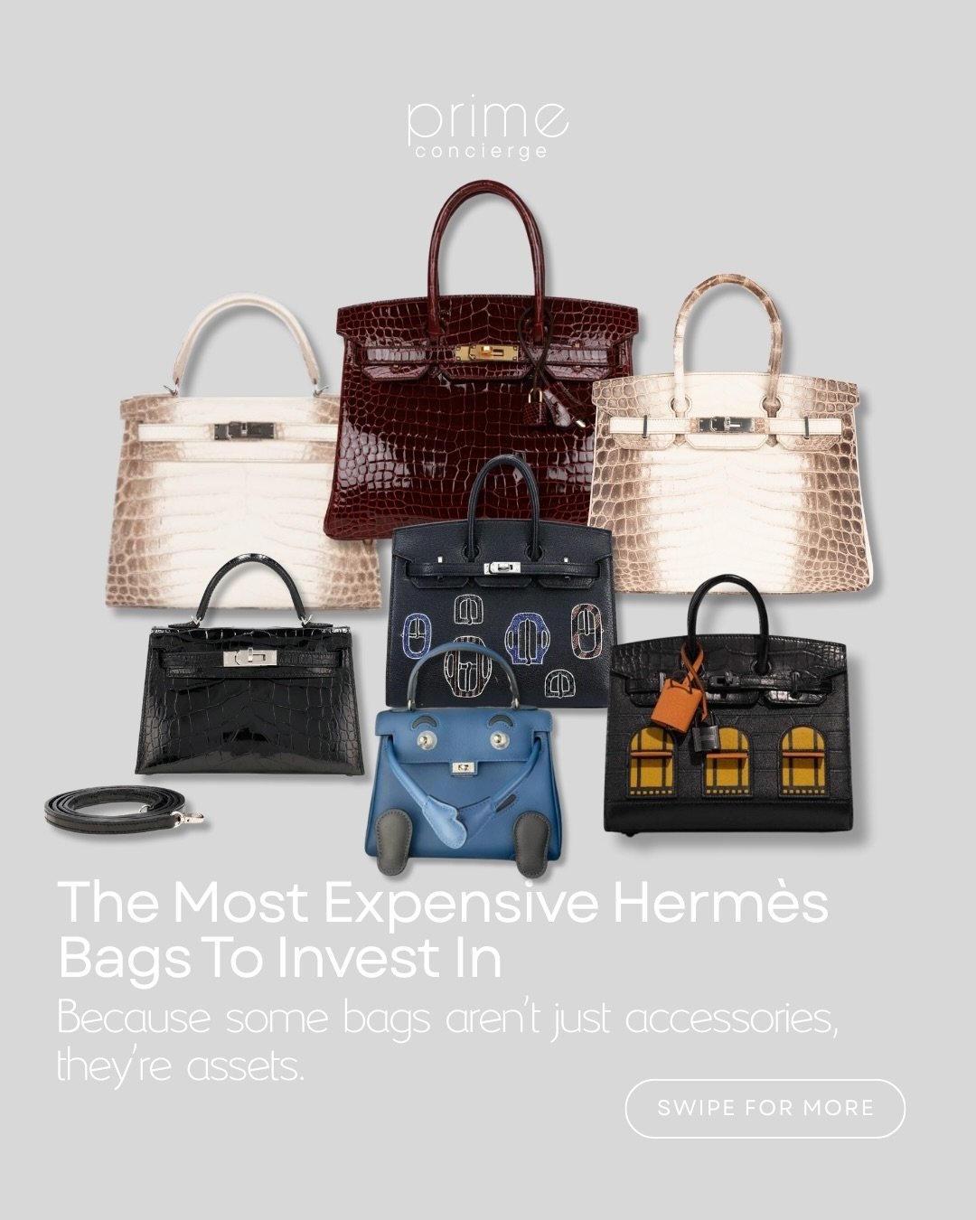 Would you spend the price of a house on a Birkin? 🏡💰The bags you wear&hellip; or the assets you hold? Read more&hellip;

These are the most expensive Herm&egrave;s bags in the world, not because of hype, but because of scarcity, craftsmanship, and 