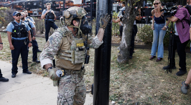 Chicago police: Dozens of officers ‘affected’ by tear gas deployed by federal agents