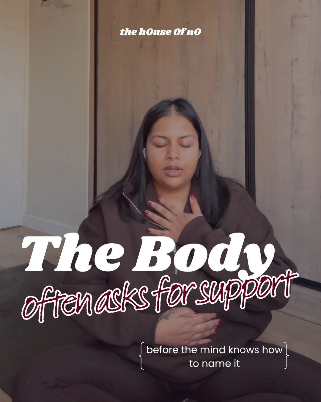 Sometimes the body begins asking for support long before the mind has words for what is happening. 

Stress can live in the shoulders, the jaw, the breath, the belly, the nervous system. It can look like fatigue, irritability, restlessness, numbness,