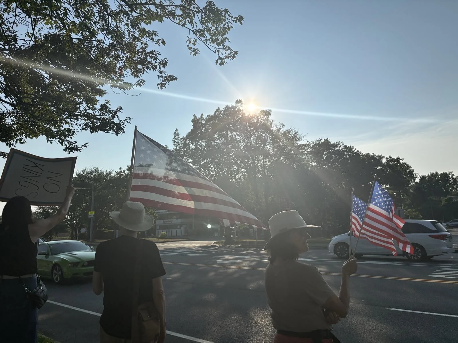 Capital Region Protestors Celebrate Congresswoman Elise Stefanik with the Traitor of the Year Award
