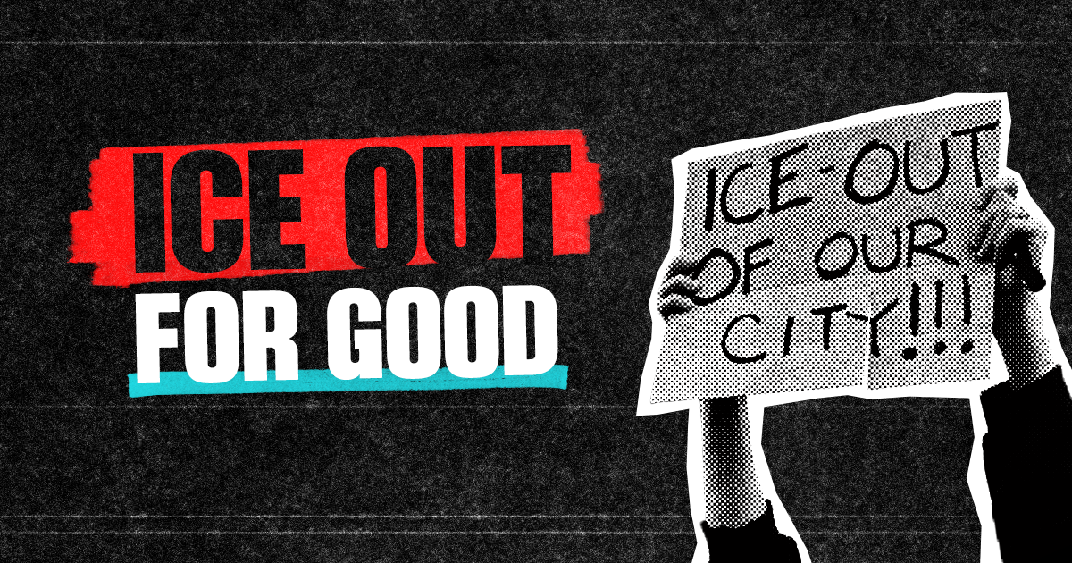 ICE OUT -- FOR GOOD!
