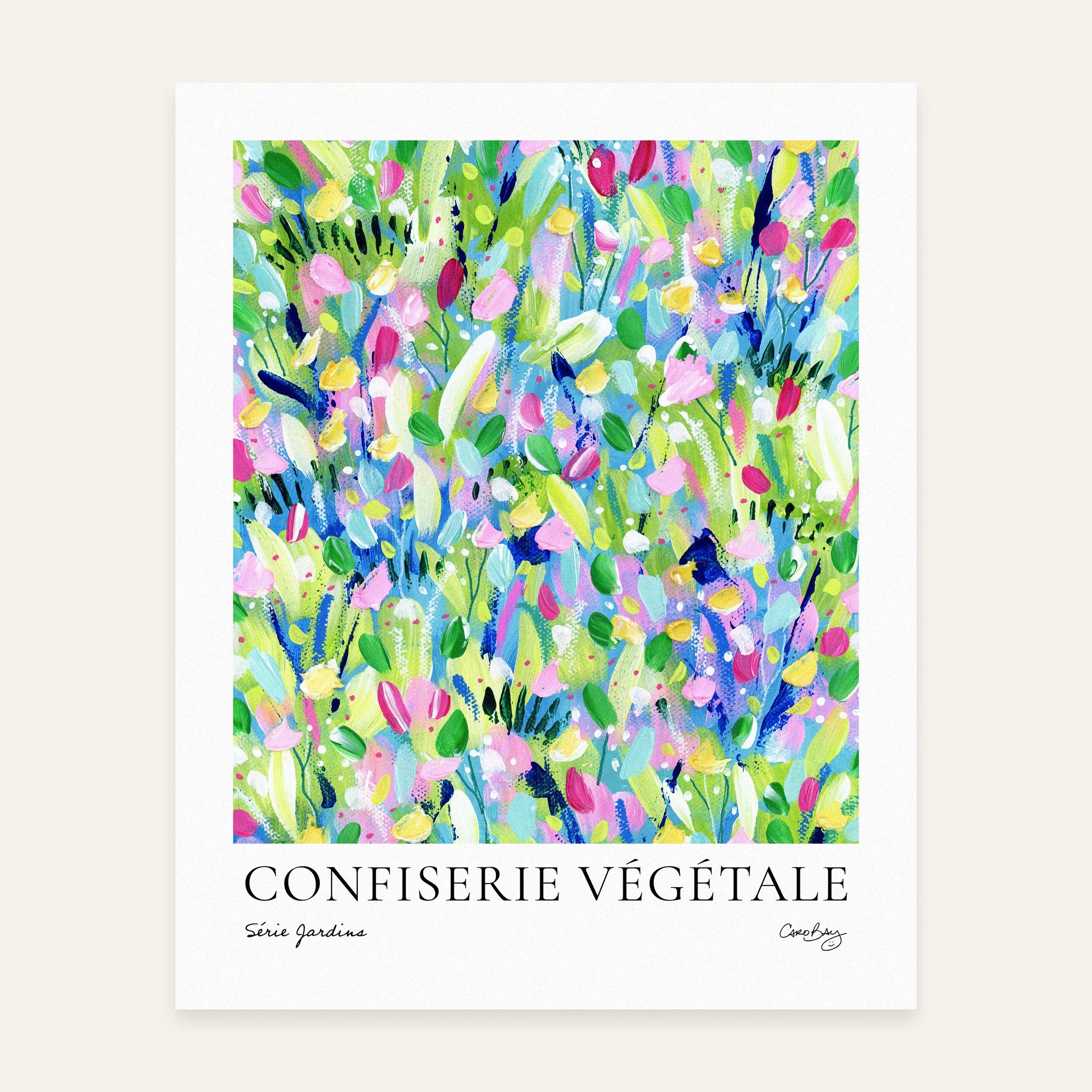 Confiserie végétale-8x10-Print-Affiche-Peinture-Jardin-Floral-Abstrait-Caro-Bay-Art-PAPIER.jpg