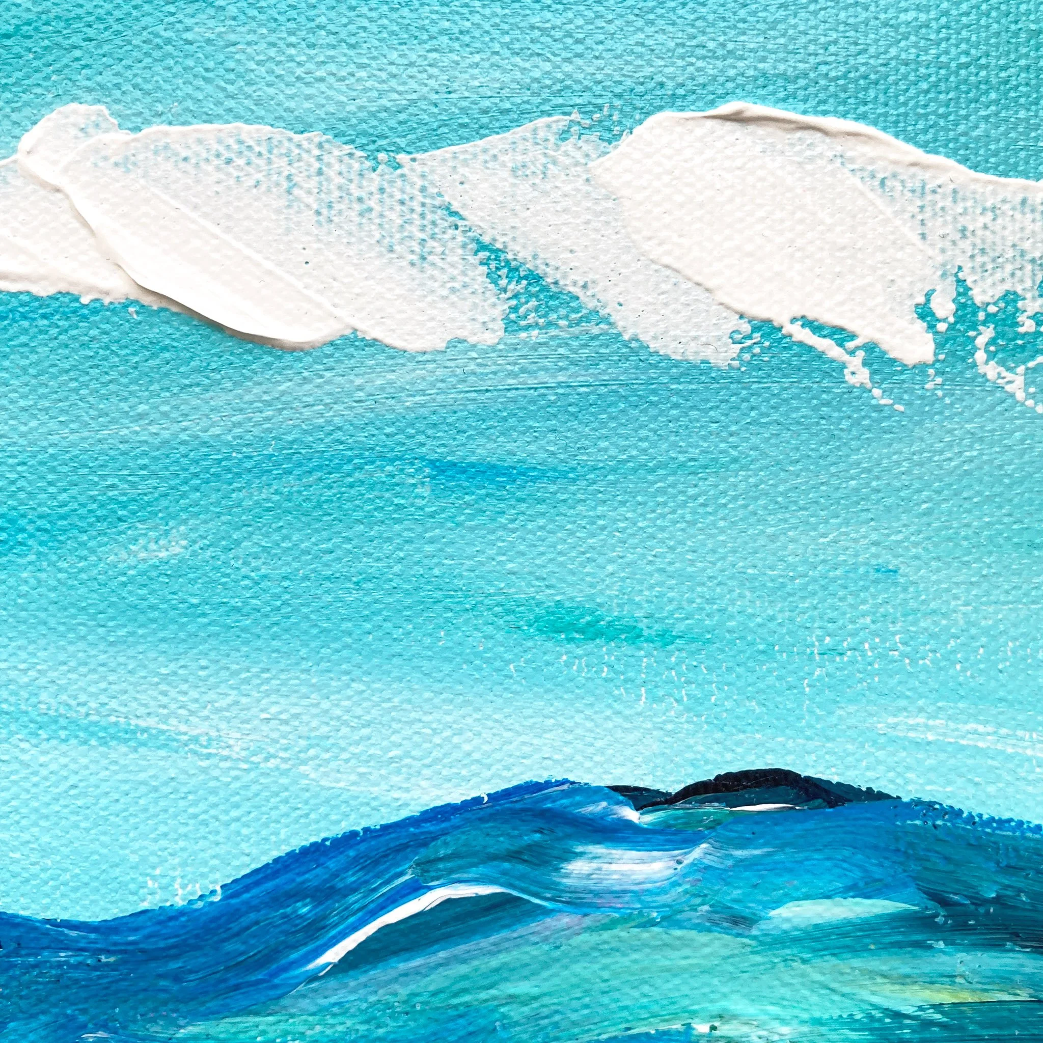 Caro-Bay-Art-100-Paysage-Montagnes-Bleues-Fleurs-Peinture-Originale-NEW-5.jpg