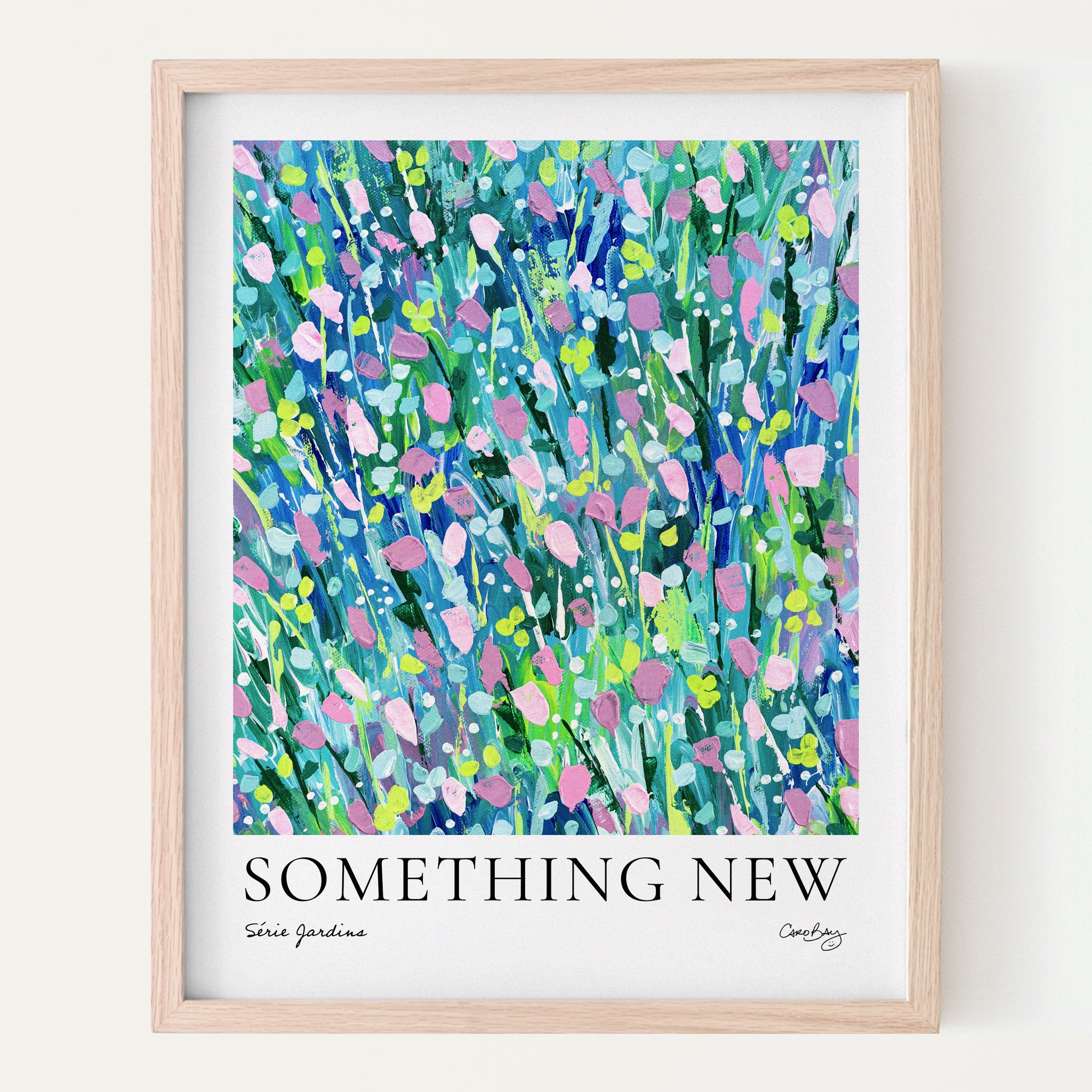 Affiche - Something New - Série Jardins