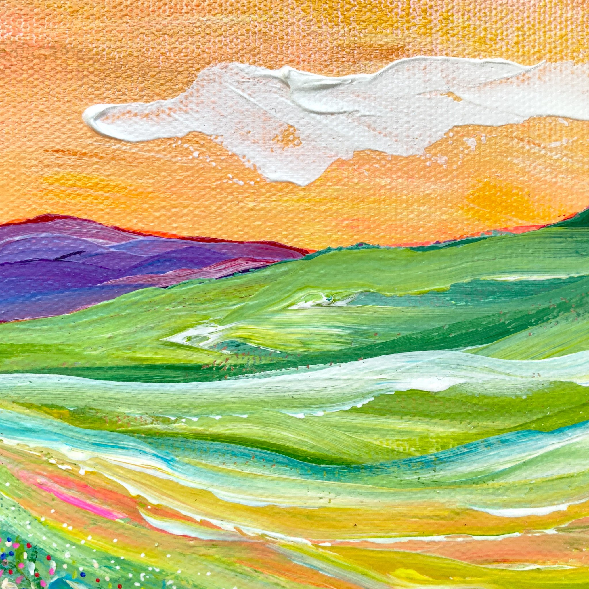 Caro-Bay-Art-101-Mont-Youpi-Serie-Monts-Imaginaires-Paysage-Montagnes-Fleurs-Peinture-Originale-NEW-7.jpg