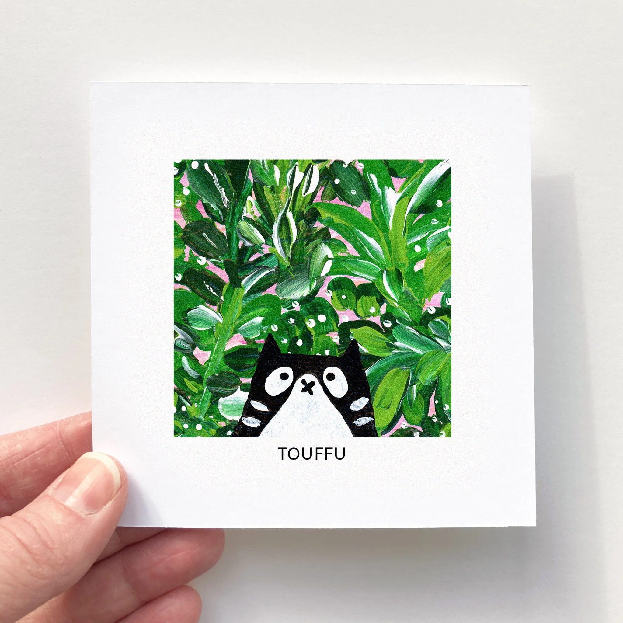 Mini Affiche 4"x4" - Mini Minou - TOUFFU