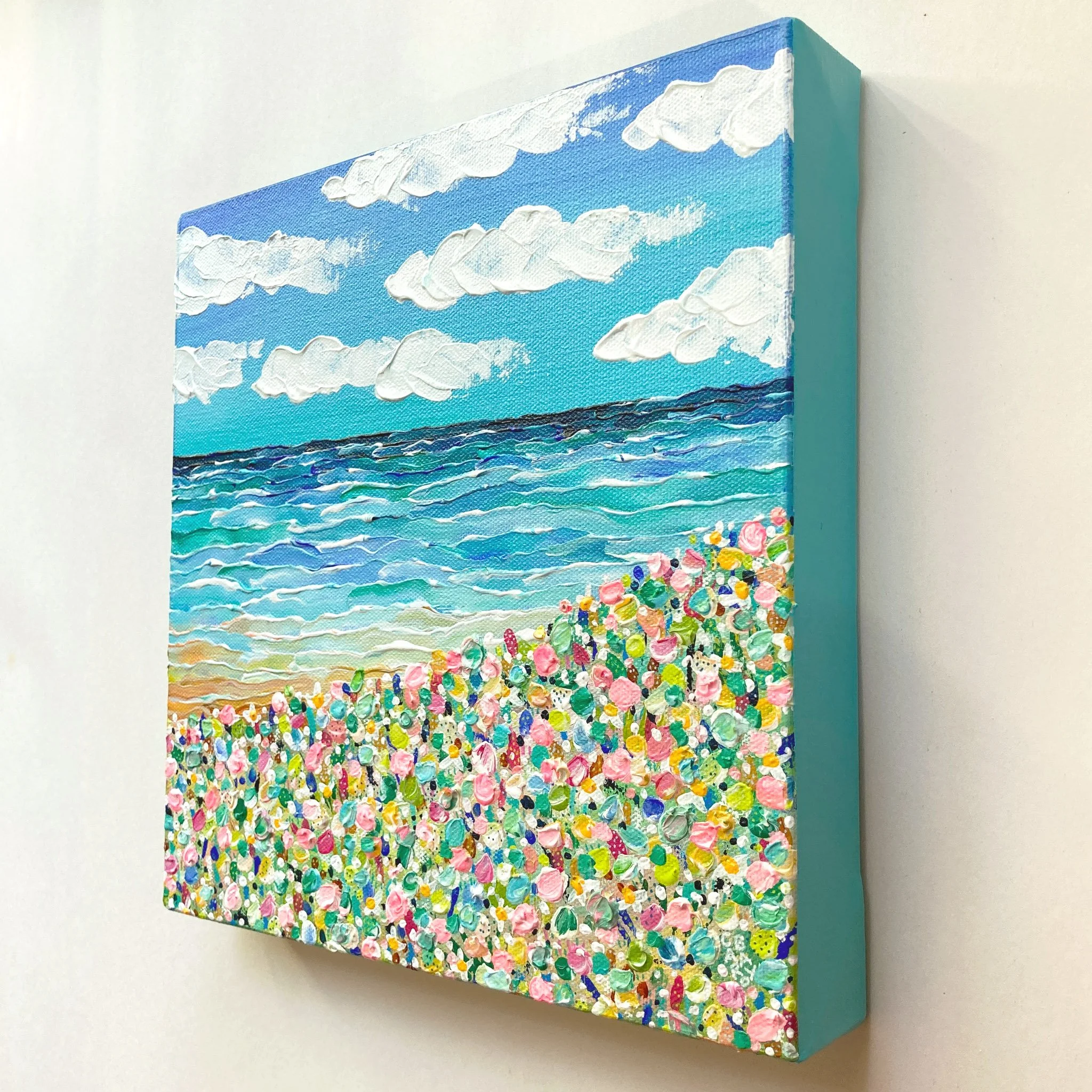 Caro-Bay-Art-110-Paysage-Mer-Plage-Fleurs-Peinture-Originale-Floral-Beach-Painting-10x10-3.jpg