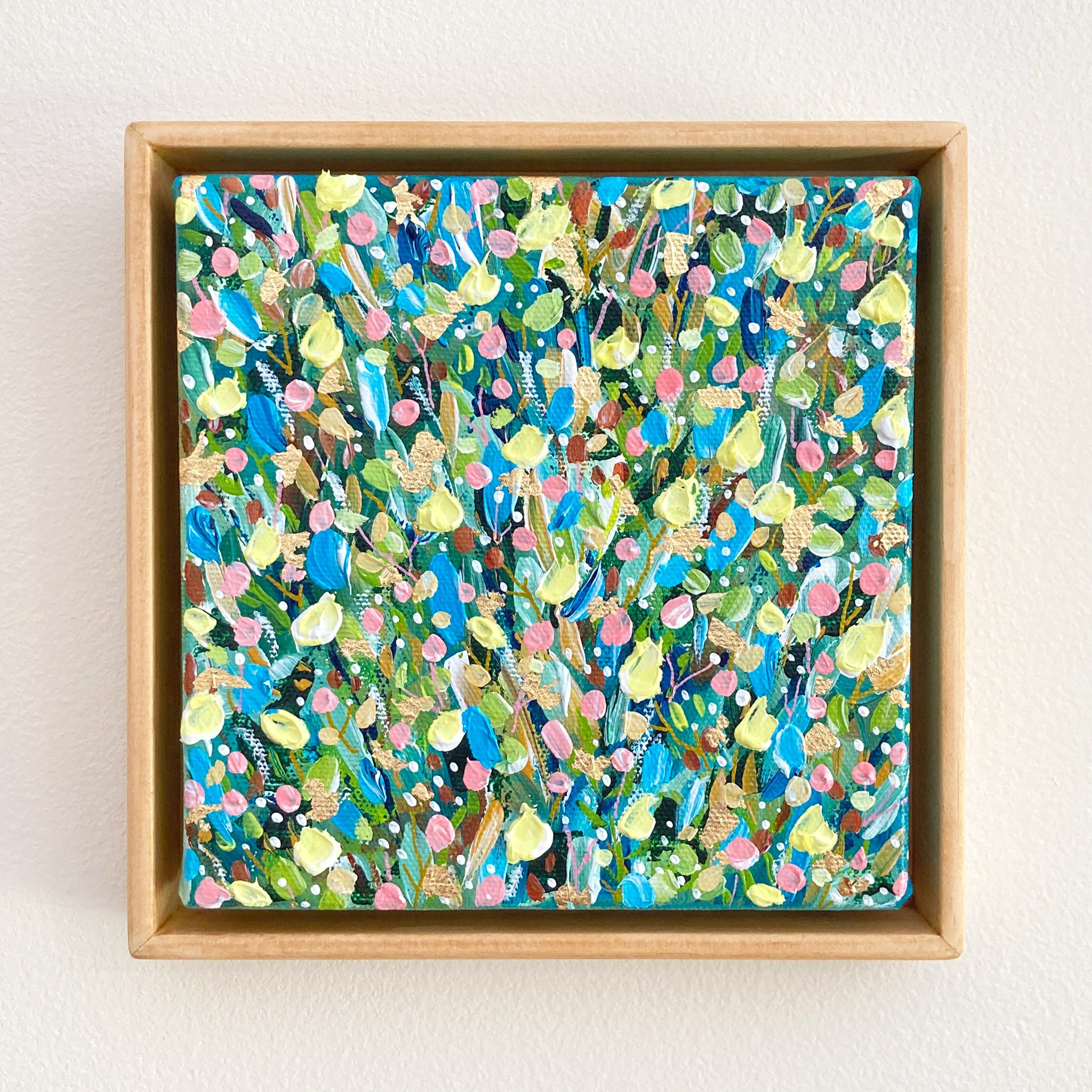 Pépites d’automne | 6"x6" | Encadrée