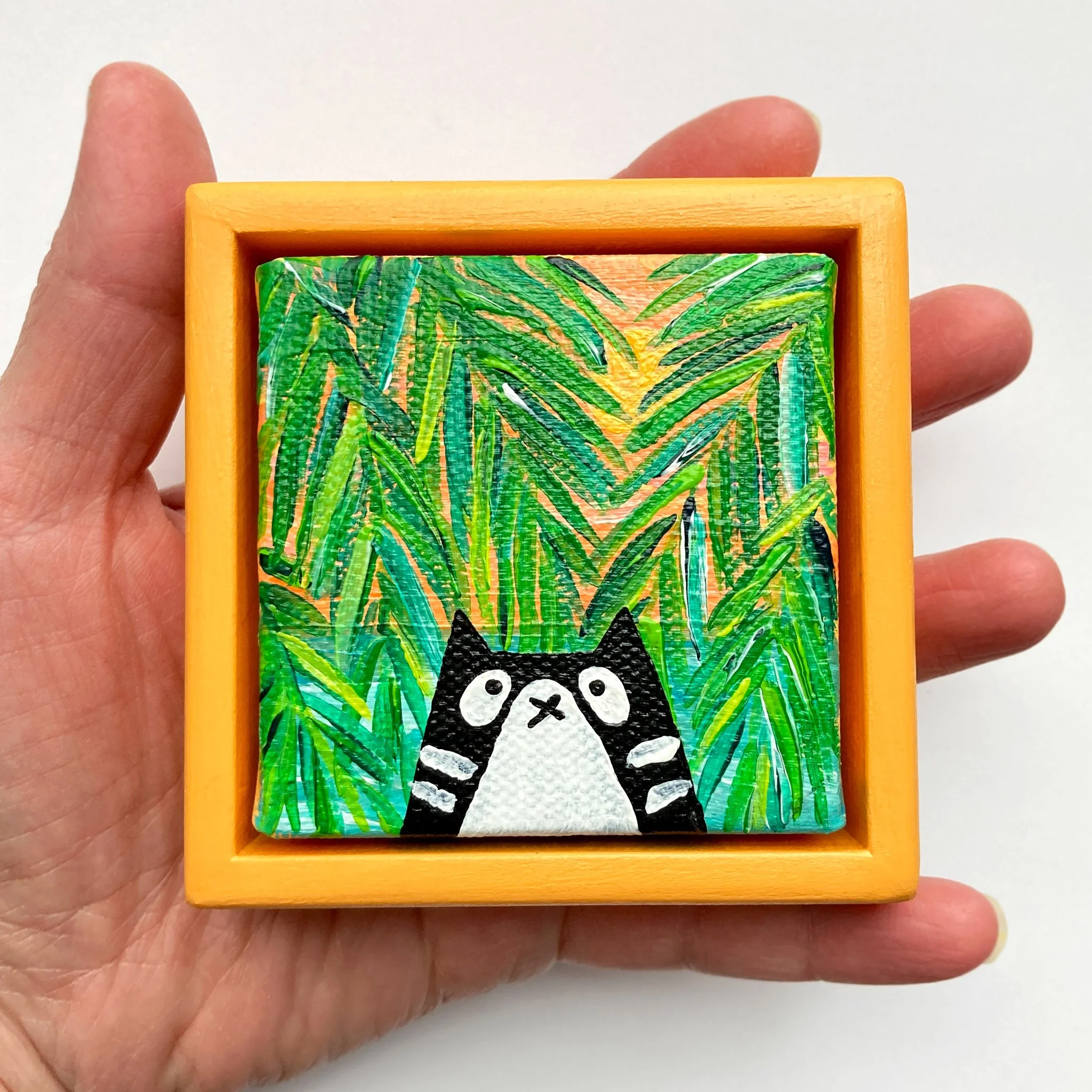 OASIS - Mini Minou | 2.5"x2.5" | Encadré