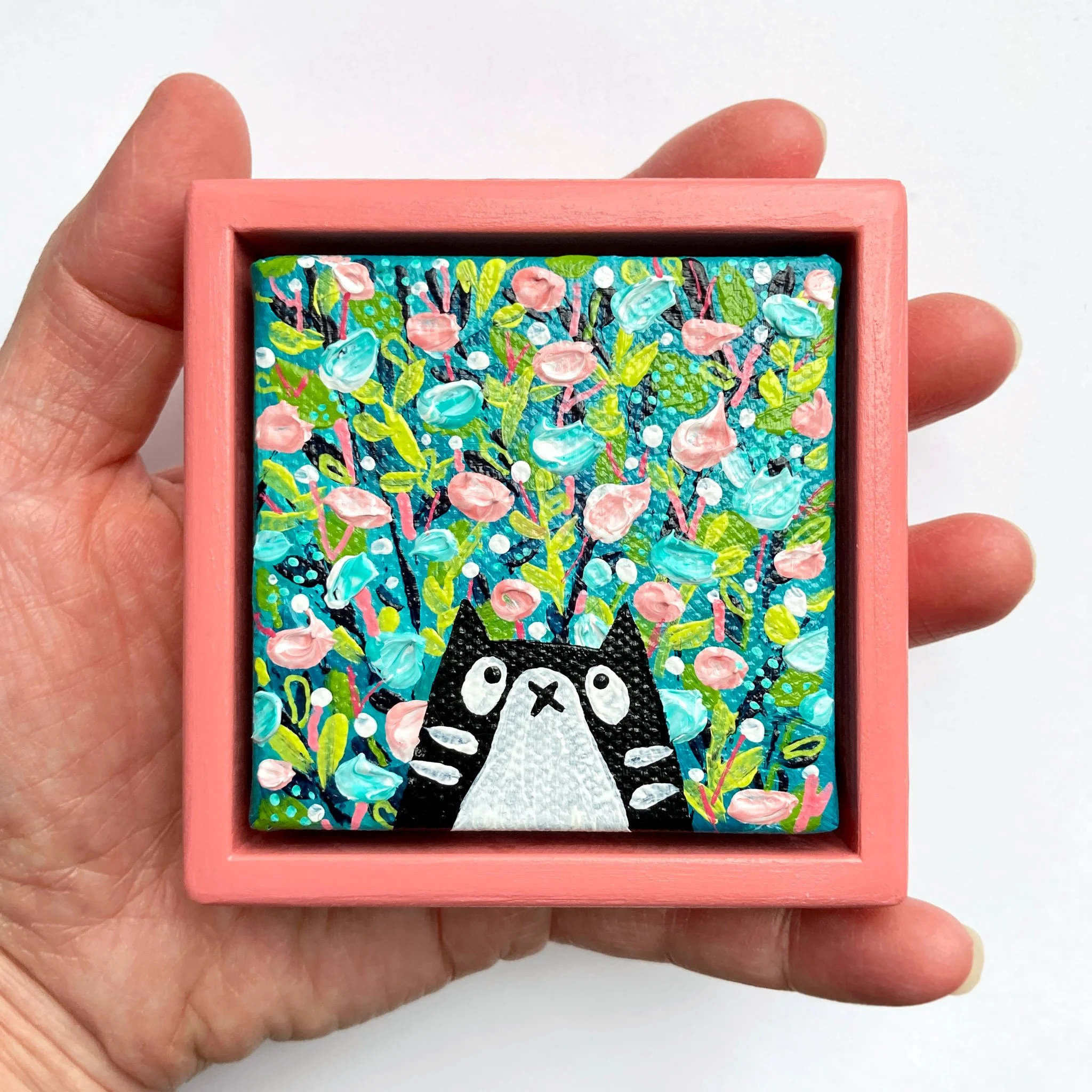 BELLA - Mini Minou | 2.5"x2.5" | Encadré