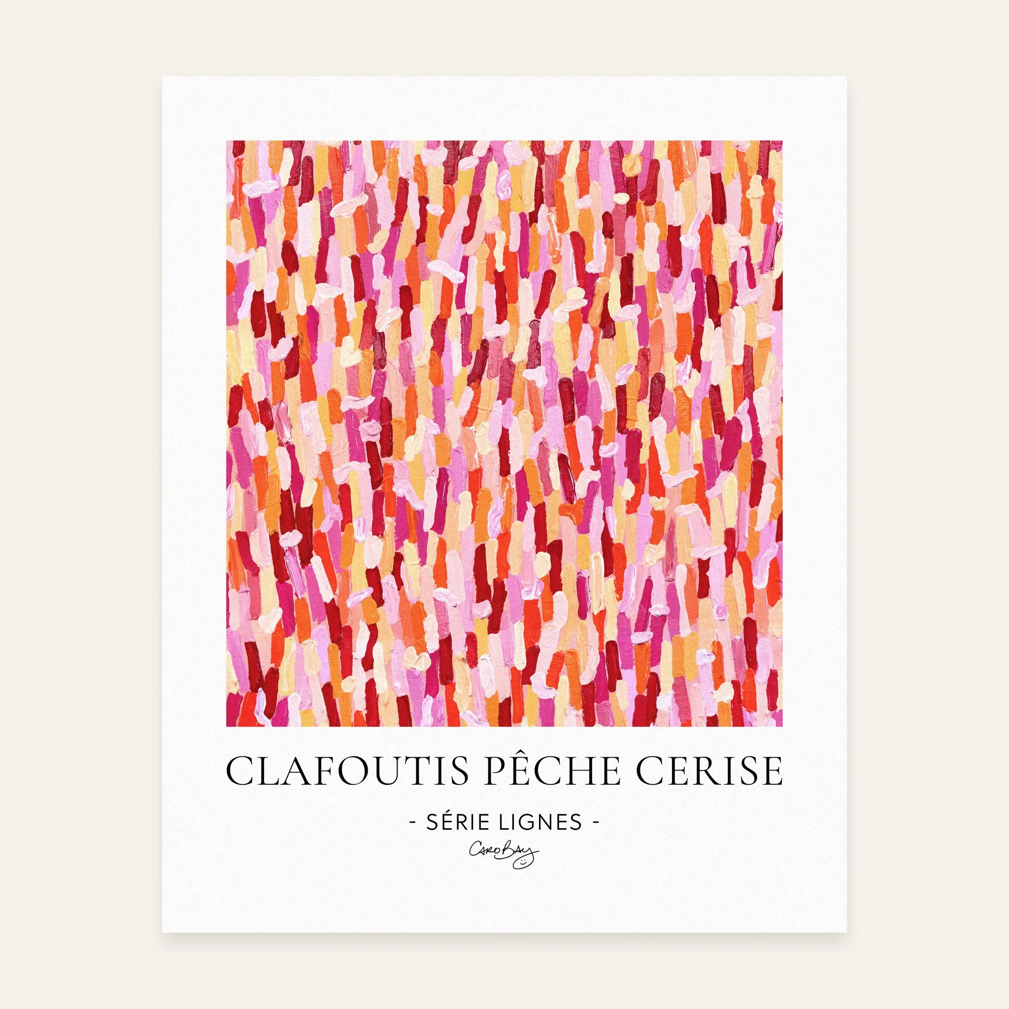 Clafoutis-peche-cerise-8x10-Print-Affiche-Peinture-Abstraite-Lignes-Caro-Bay-Art-PAPIER.jpg