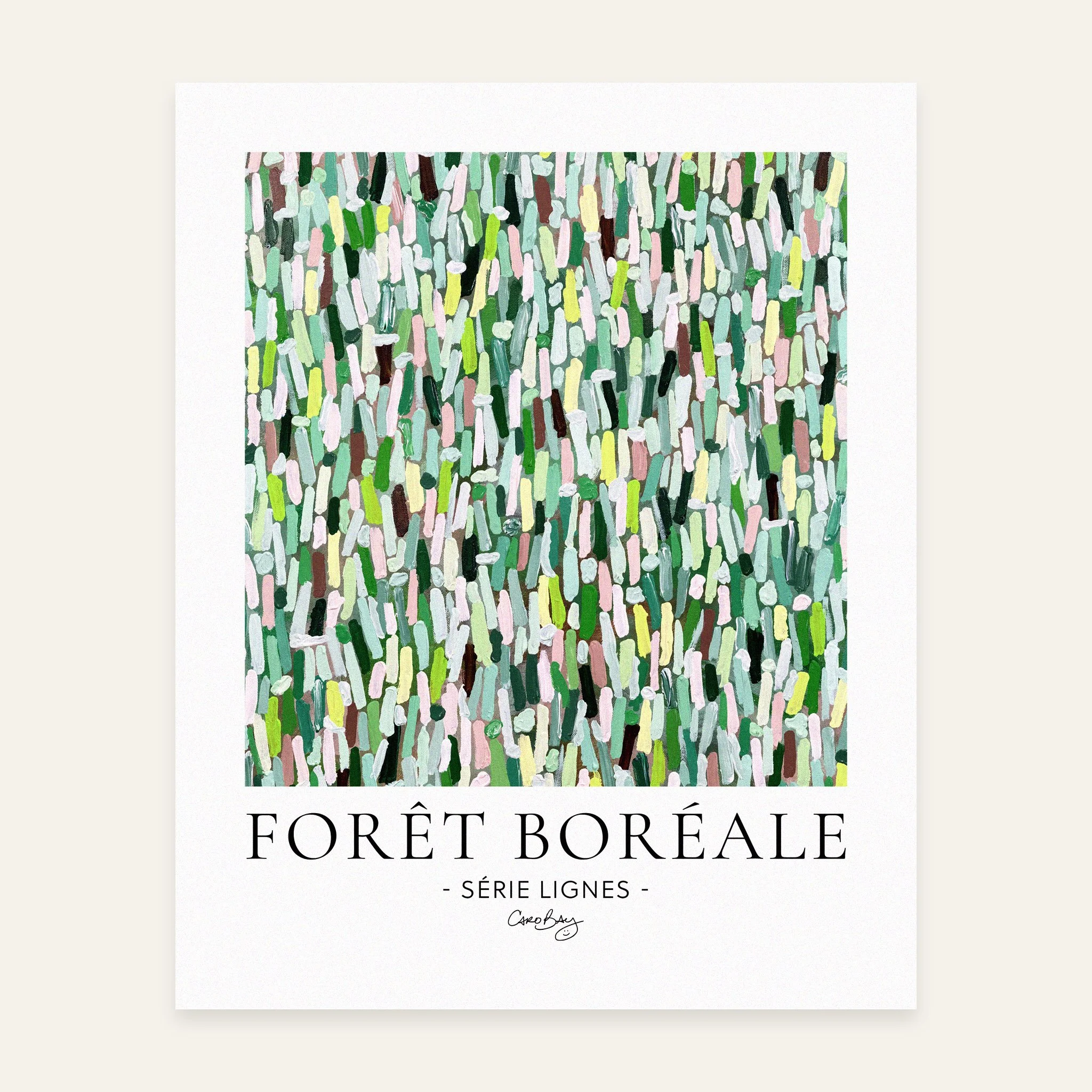 Foret-boreale-8x10-Print-Affiche-Peinture-Abstraite-Lignes-Caro-Bay-Art-PAPIER.jpg