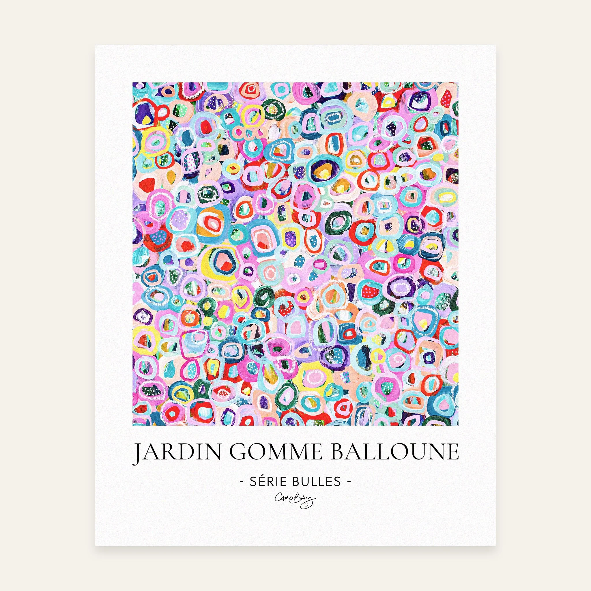 Jardin-gomme-balloune-8x10-Print-Affiche-Peinture-Abstraite-Bulles-Caro-Bay-Art.jpg