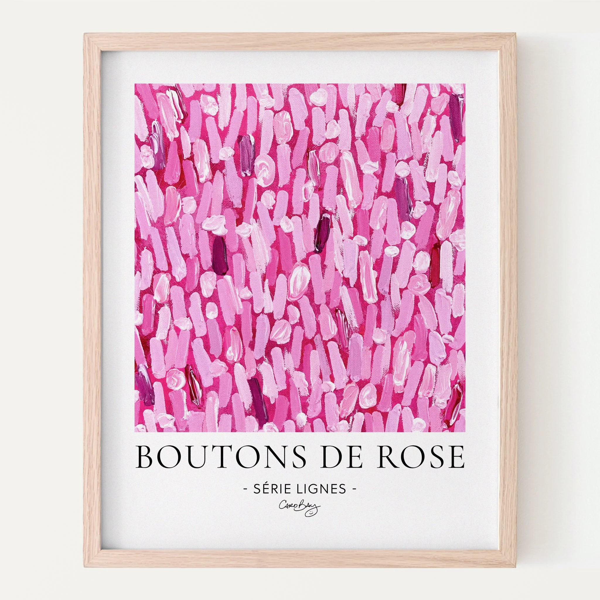 Boutons-de-rose-8x10-Print-Affiche-Peinture-Abstraite-Lignes-Caro-Bay-Art-CADRE.jpg
