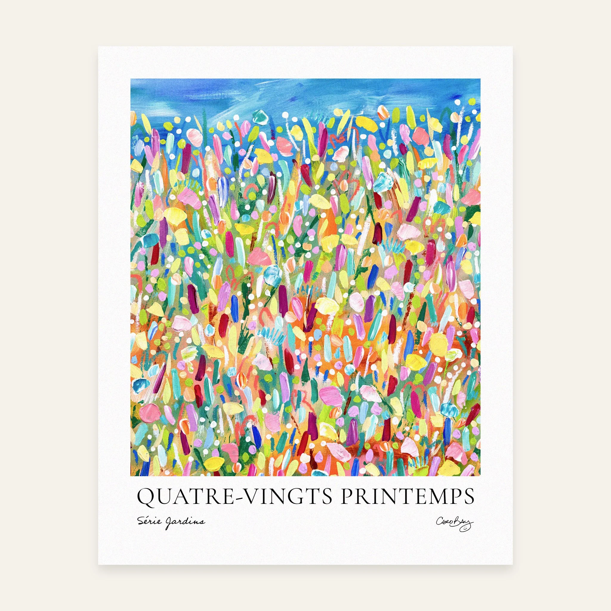 Quatre-vingts printemps-8x10-Print-Affiche-Peinture-Jardin-Floral-Abstrait-Caro-Bay-Art-PAPIER.jpg