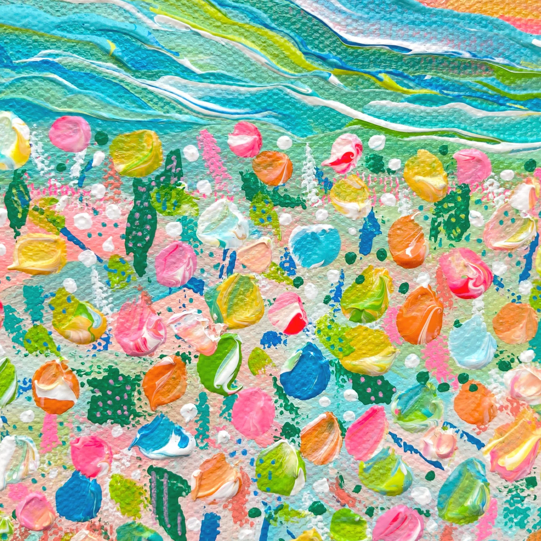 Caro-Bay-Art-111-Paysage-Montagnes-Fleurs-Peinture-Originale-10x10-6.jpg