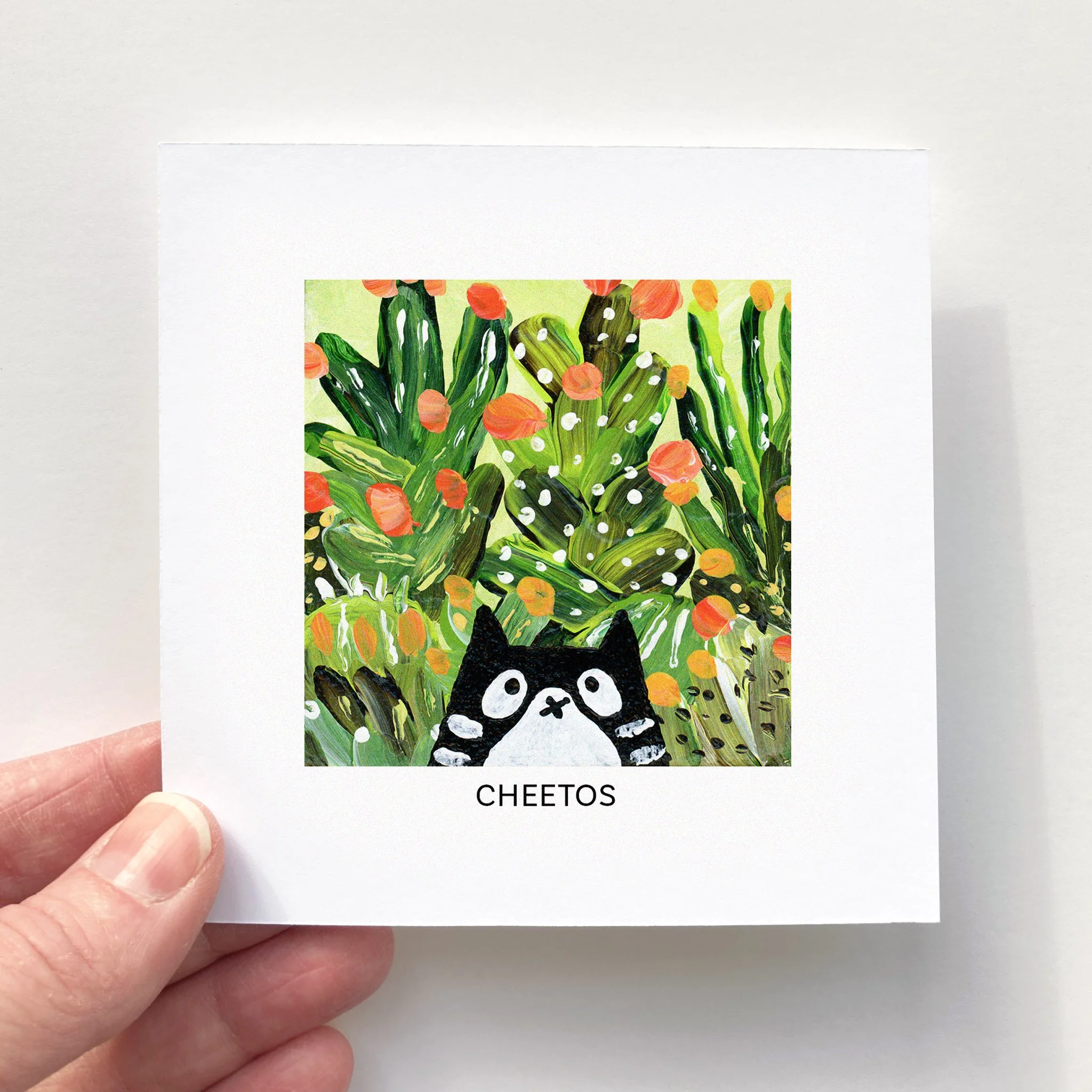 Mini Affiche 4"x4" - Mini Minou - CHEETOS