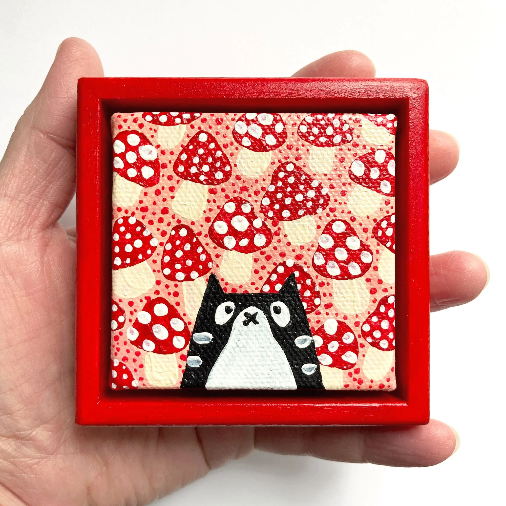 TRUFFE - Mini Minou | 2.5"x2.5" | Encadré