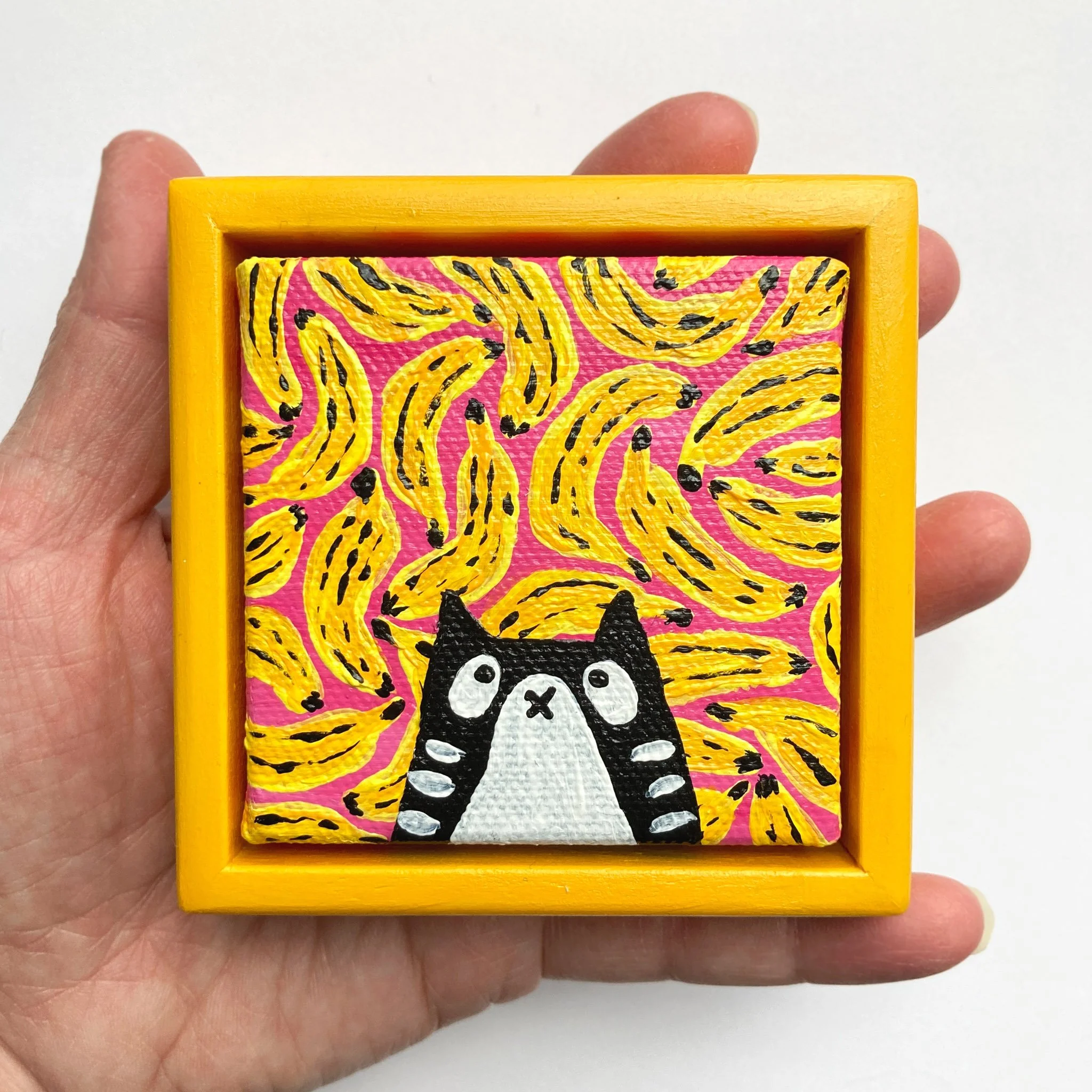 NANA - Mini Minou | 2.5"x2.5" | Encadré