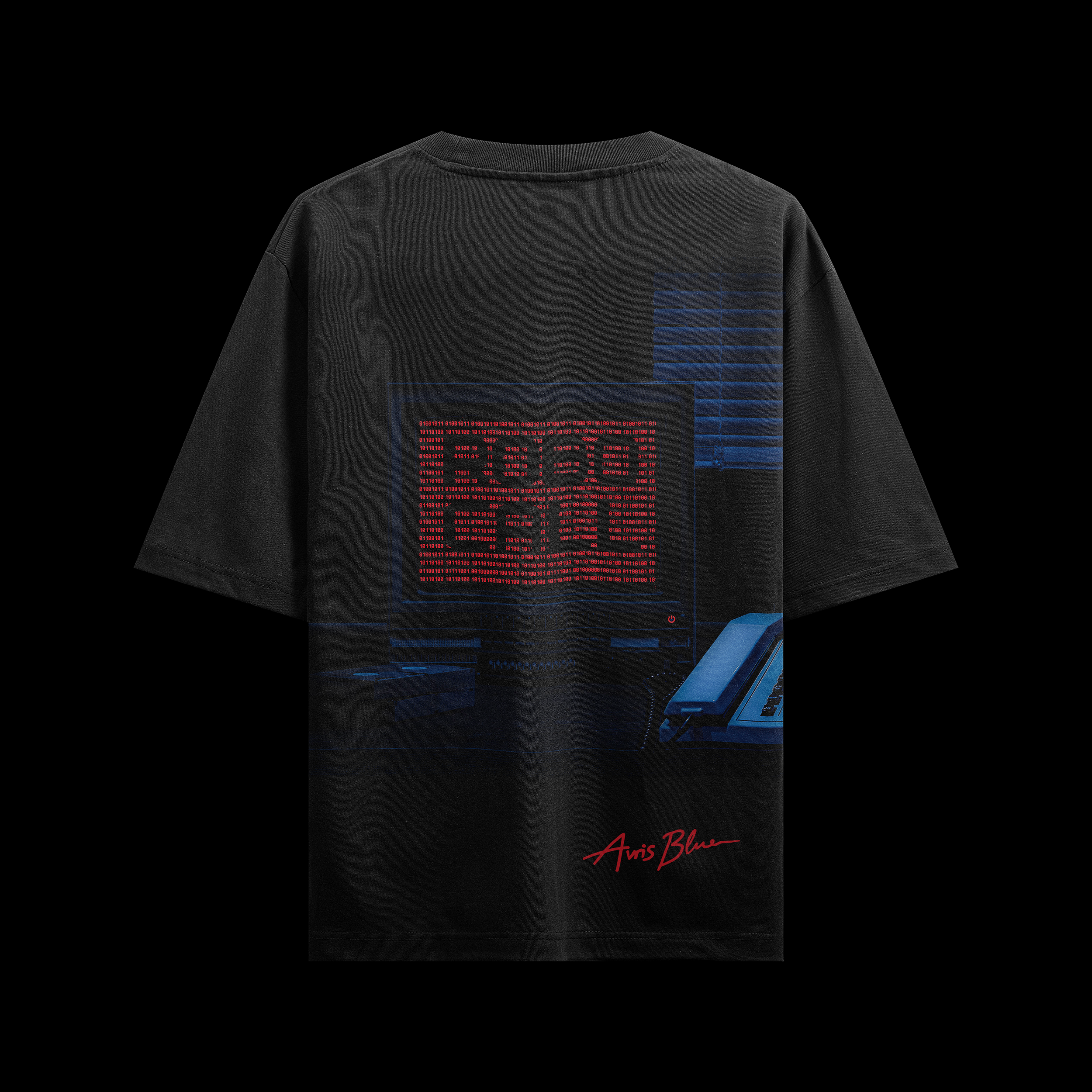 ROBOCALL t-shirt  less colour .png