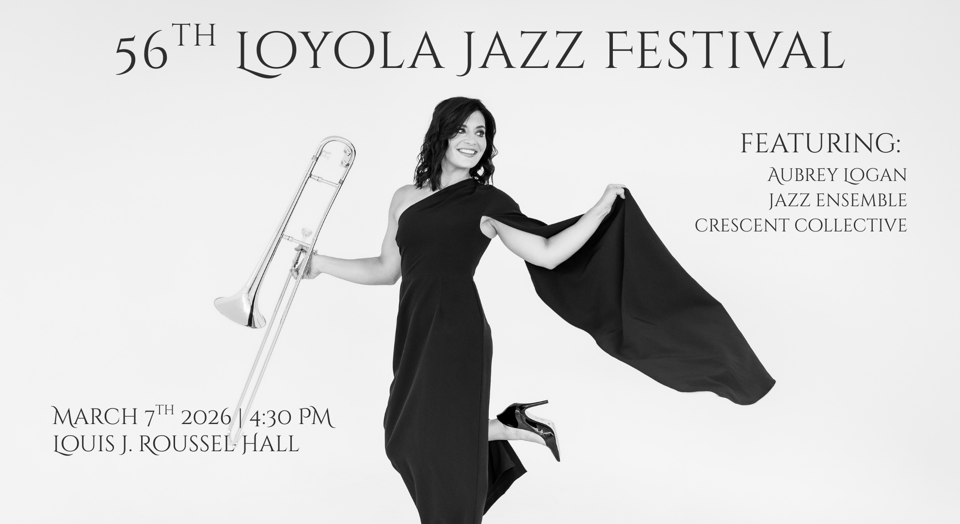 Loyola Jazz Festival - Event 3: Aubrey Logan