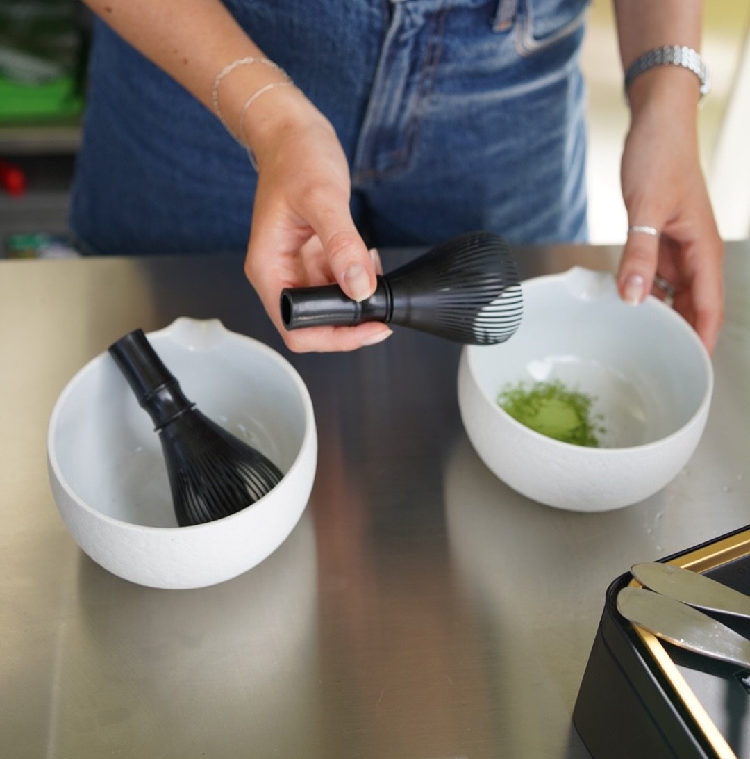 Hand-whisked matcha, always 🍵