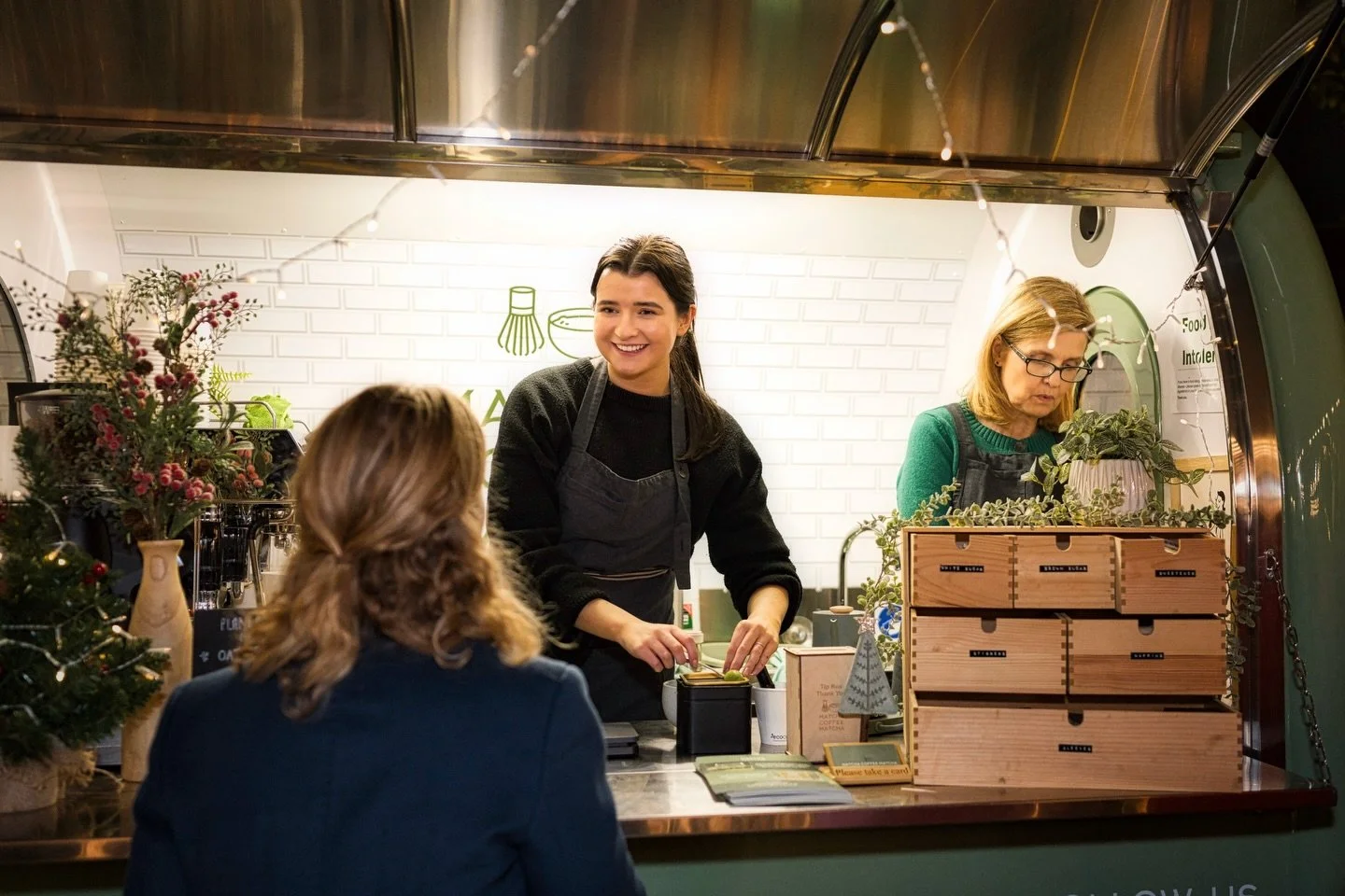 A wonderful private event on Thursday evening - kept us busy all night 🍵🤗