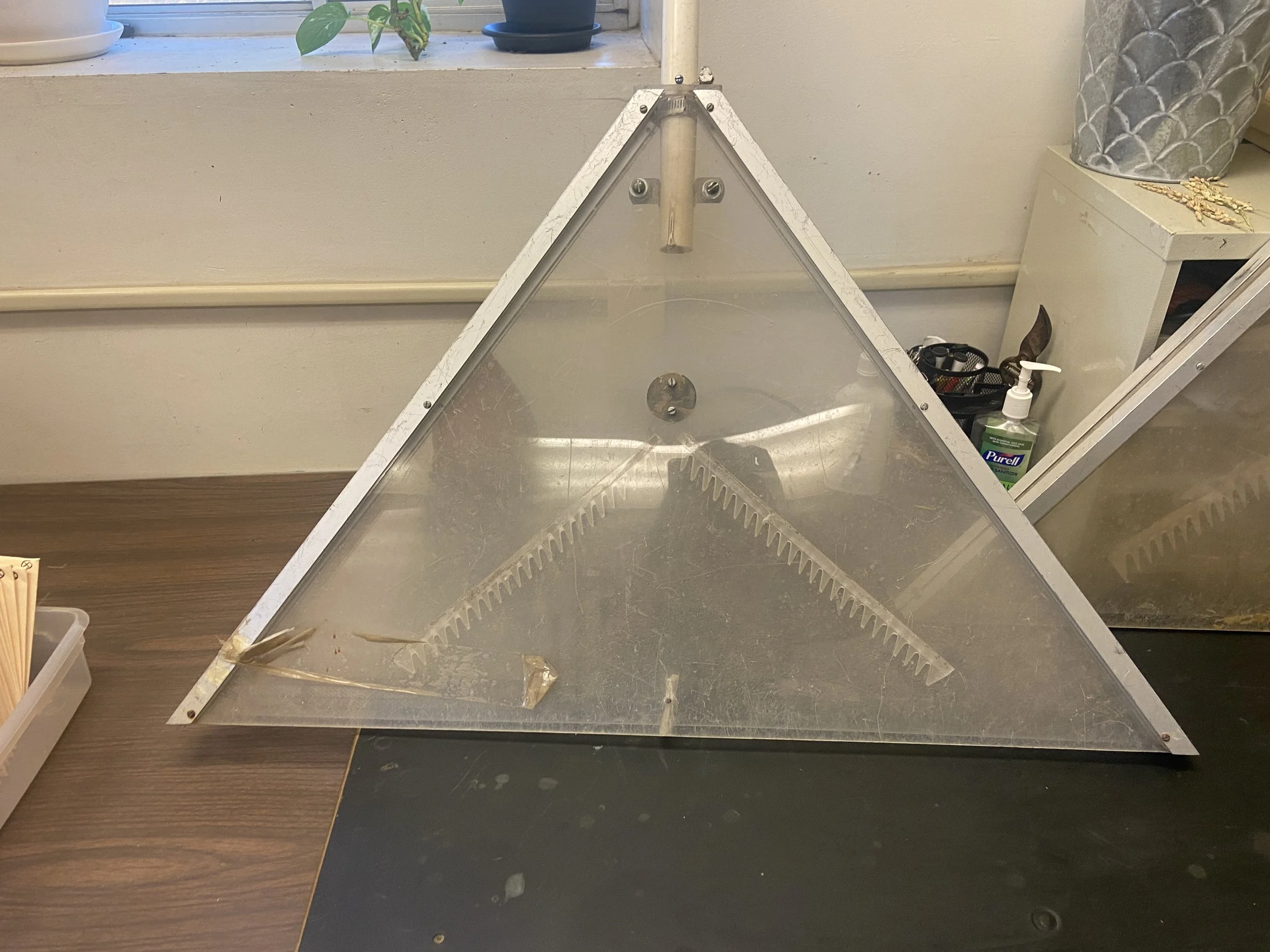 
The client's original planter.