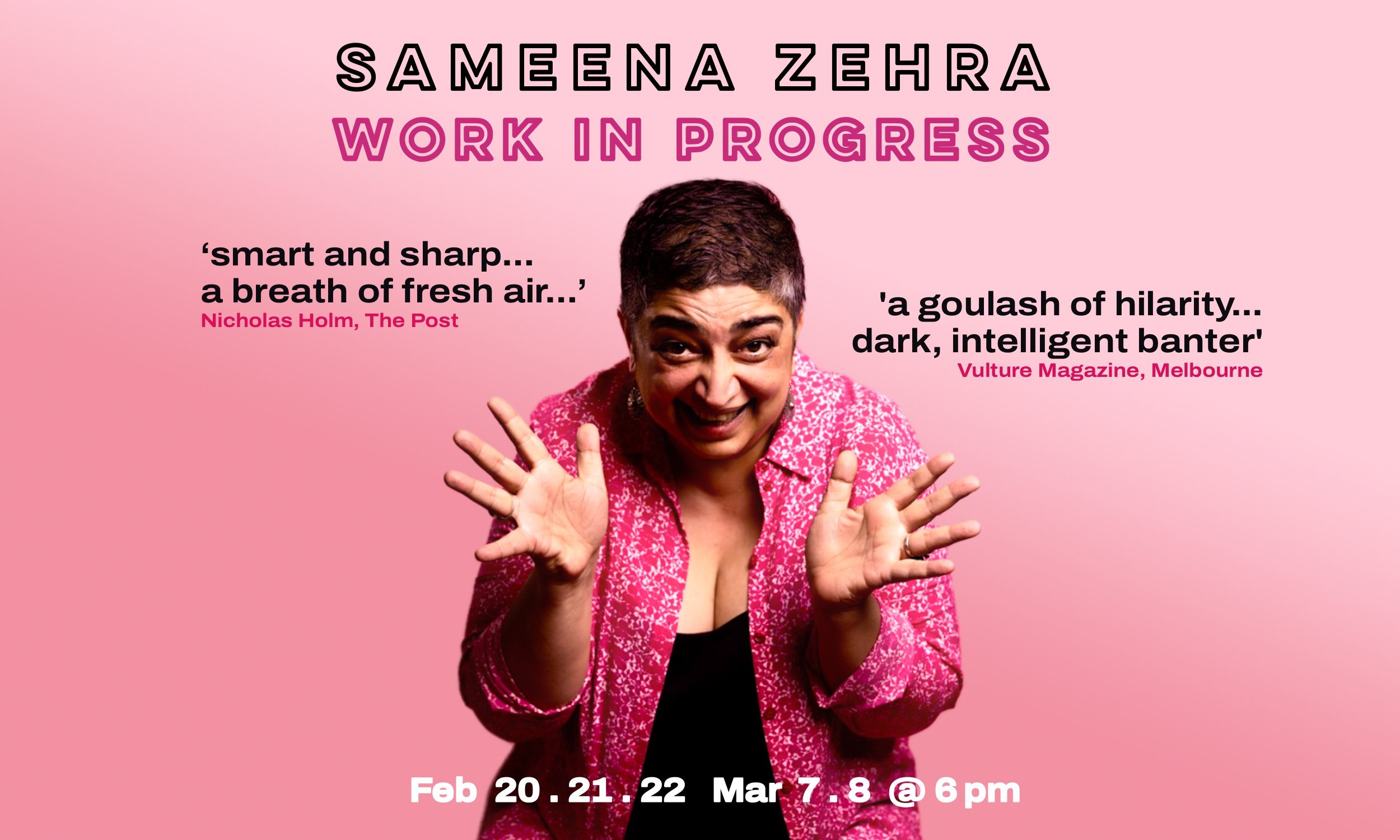Sameena Zehra: Work in Progress