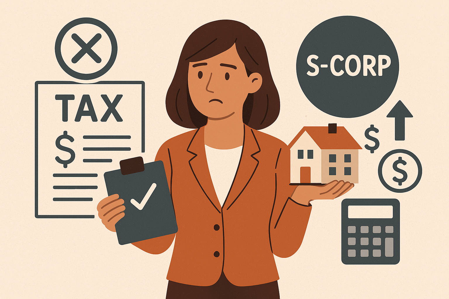 Common Tax Mistakes Real Estate Agents Make (and When It’s Time to Think About an S-Corp)