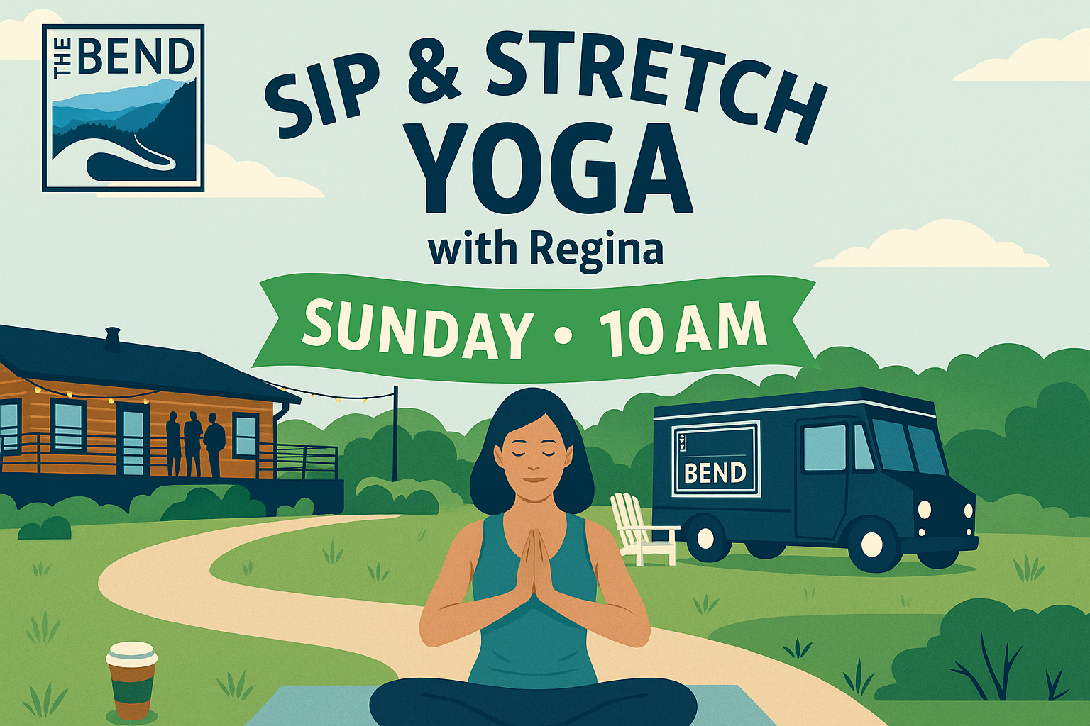 Yoga with Regina: Sip & Stretch