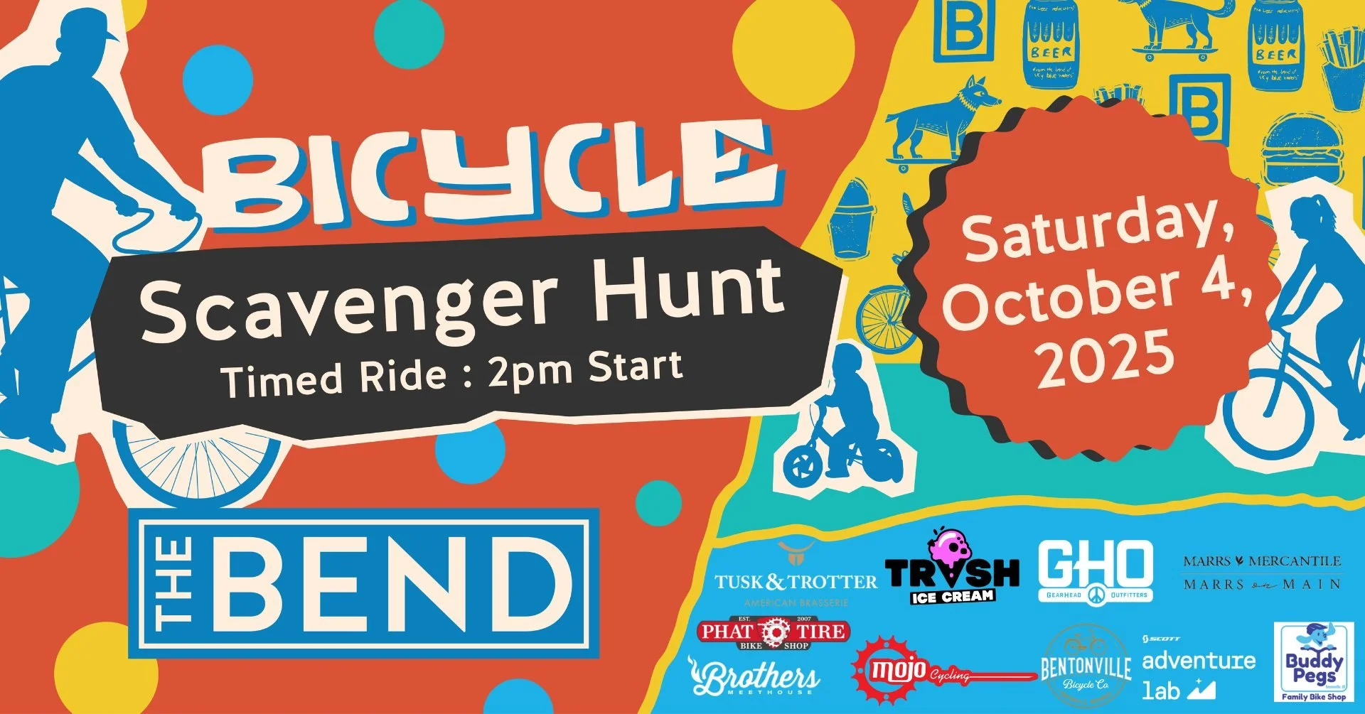 Bicycle Scavenger Hunt Bentonville