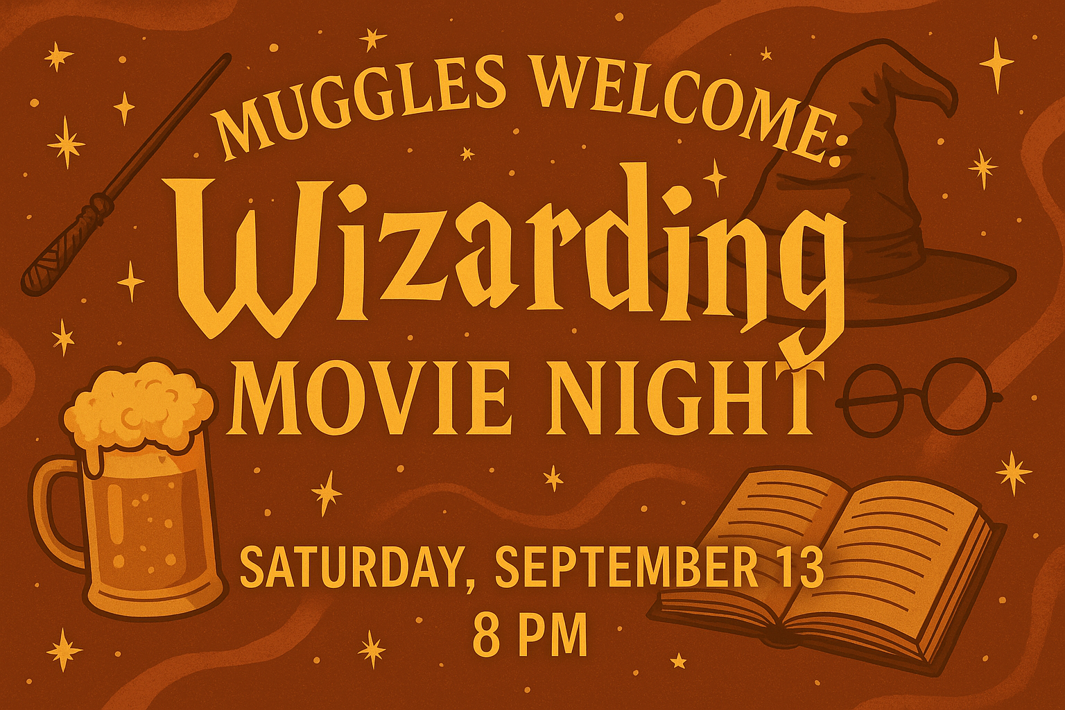 Wizarding Movie Night - ALL Muggles Welcome (NIGHT 2)