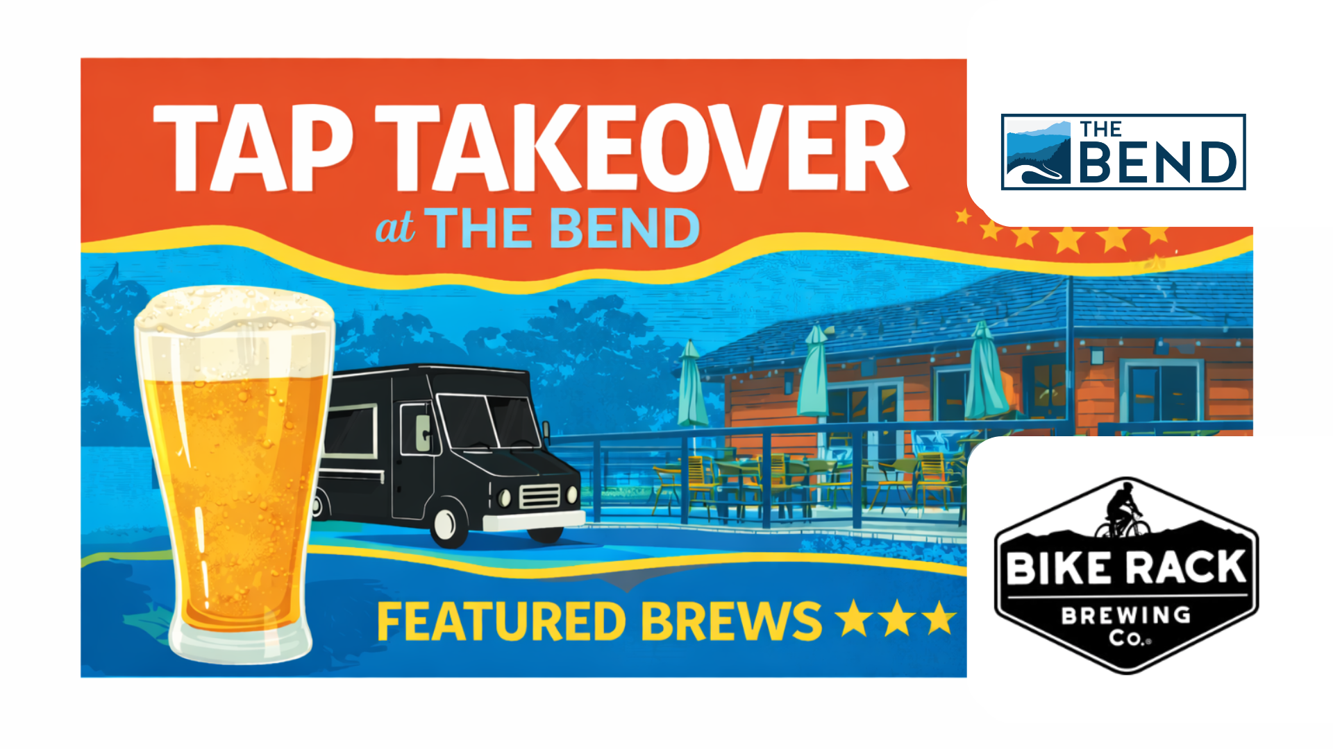 Bike Rack Tap Takeover