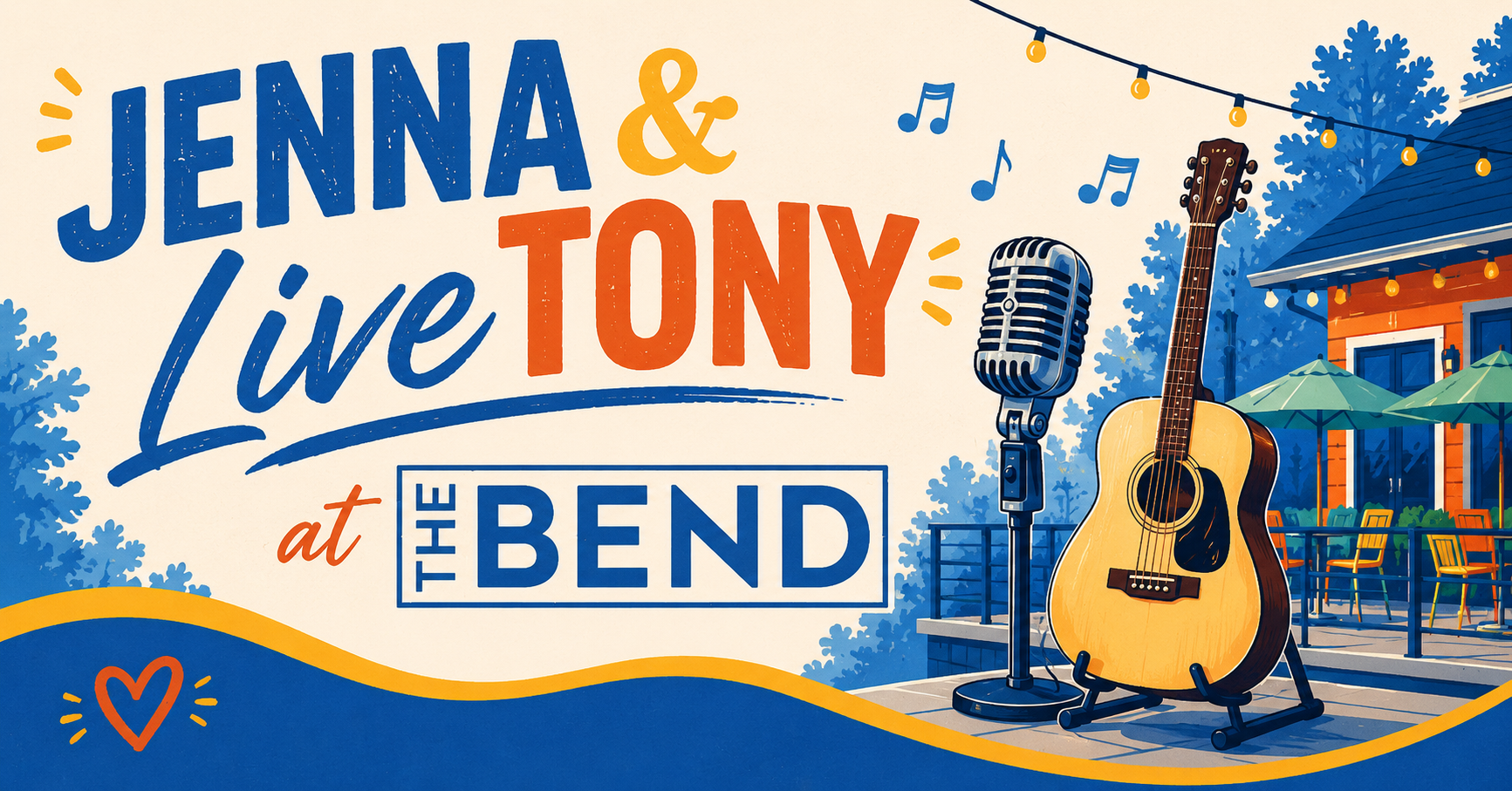 LIVE MUSIC: Jenna & Tony