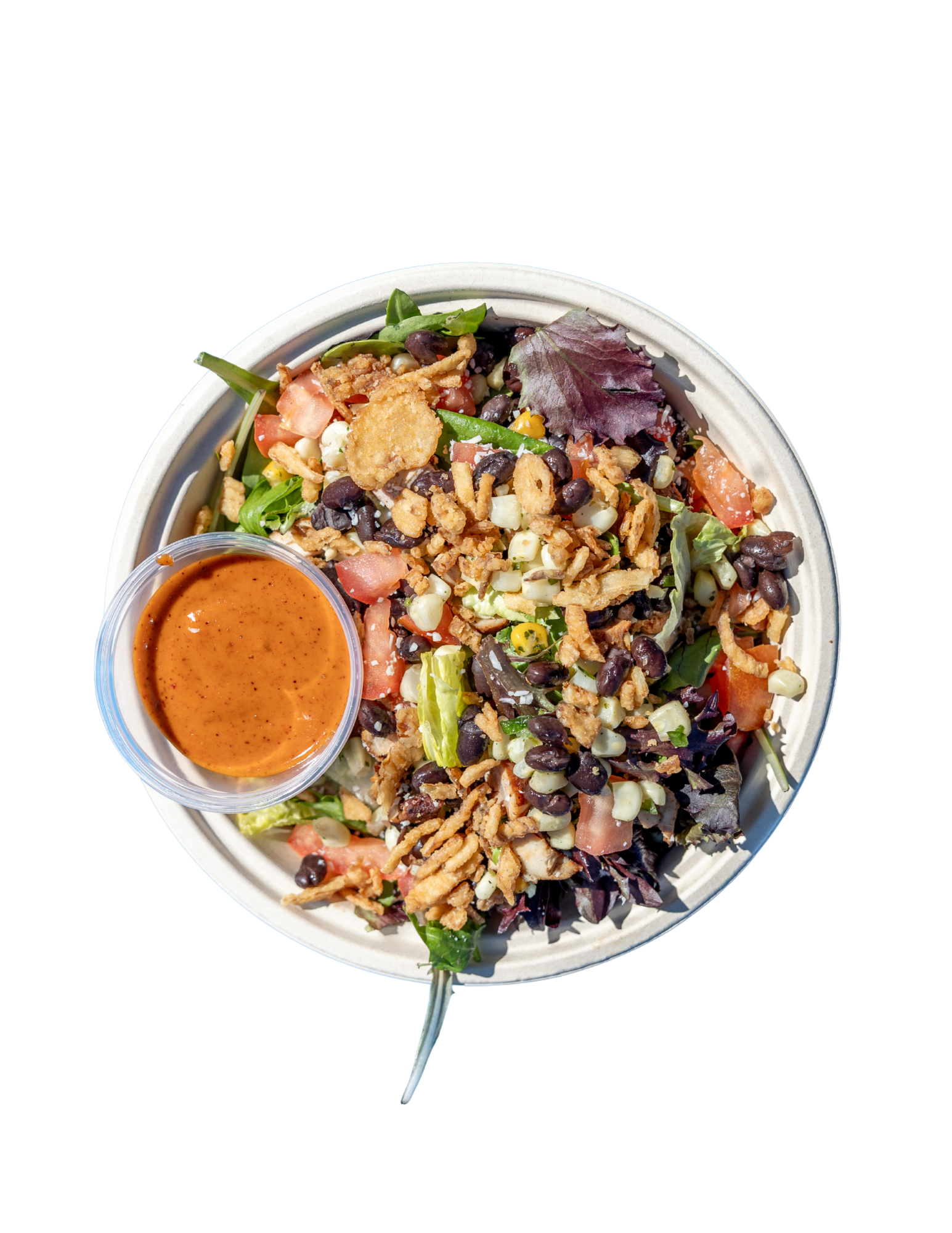 trailside salad at the bend nwa off the greenway