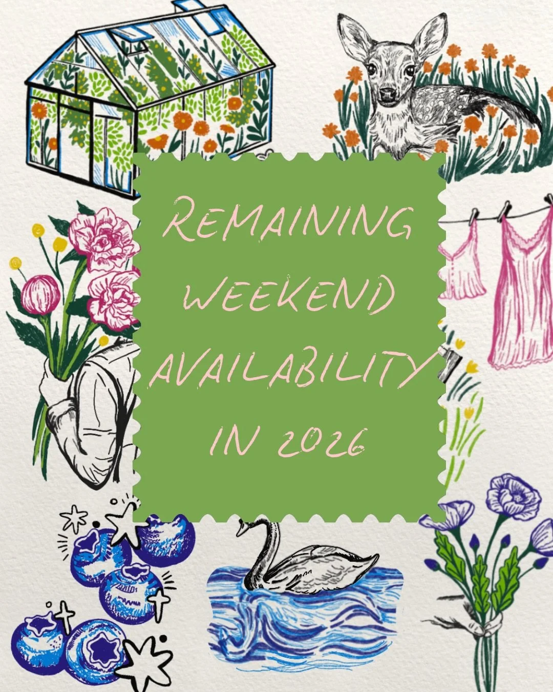 I&rsquo;ve organized my calendar, crunched the numbers and stopped procrastinating this administrative task 🫡 With  seasonal Holidays Markets and art commissions over the next couple months, I have limited weekends available for tattooing. I&rsquo;m