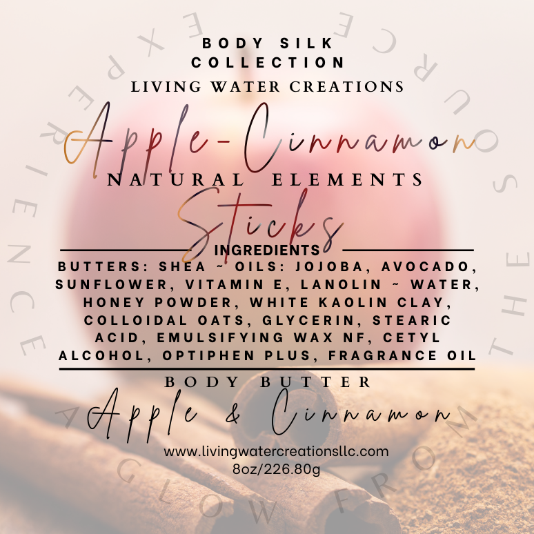 Apple-Cinnamon Sticks ~ Body Silk Collection