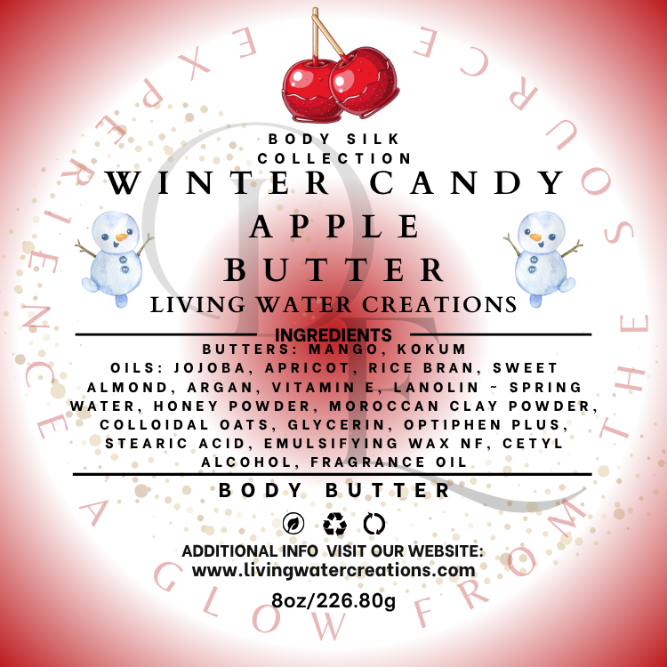 Winter Candy Apple Butter ~ Body Silk Collection