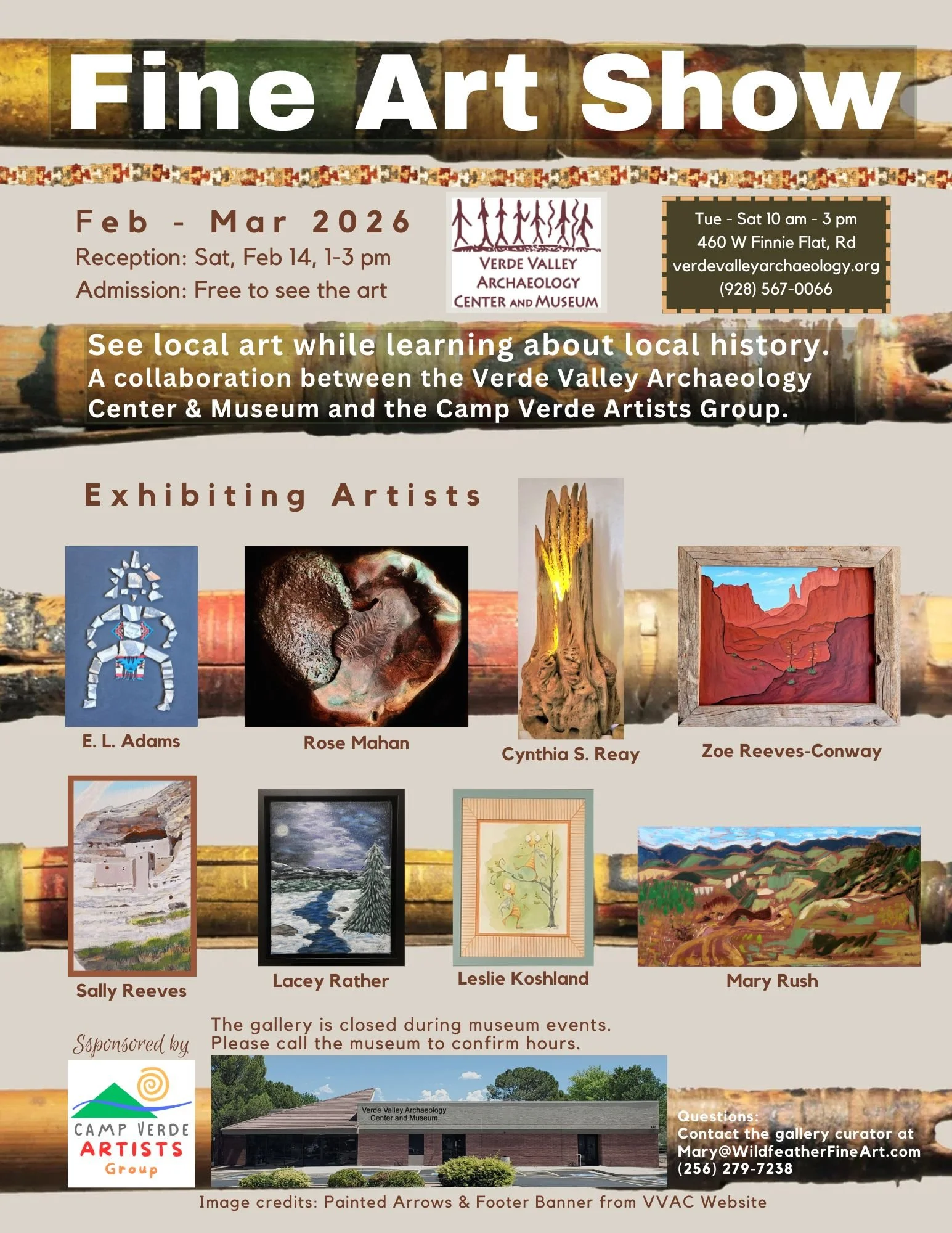 Camp Verde Artists Group Fine Art Show Opening Reception 