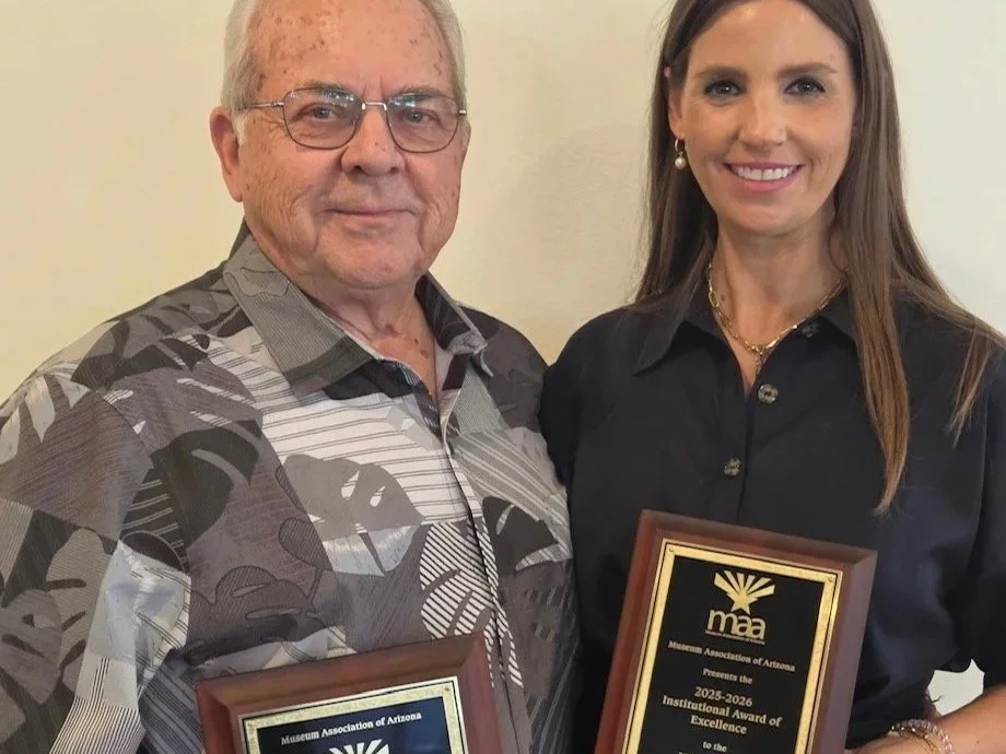 VVAC Receives the Museum Association of Arizona’s 2025-2026 Institutional Award for Excellence&nbsp;